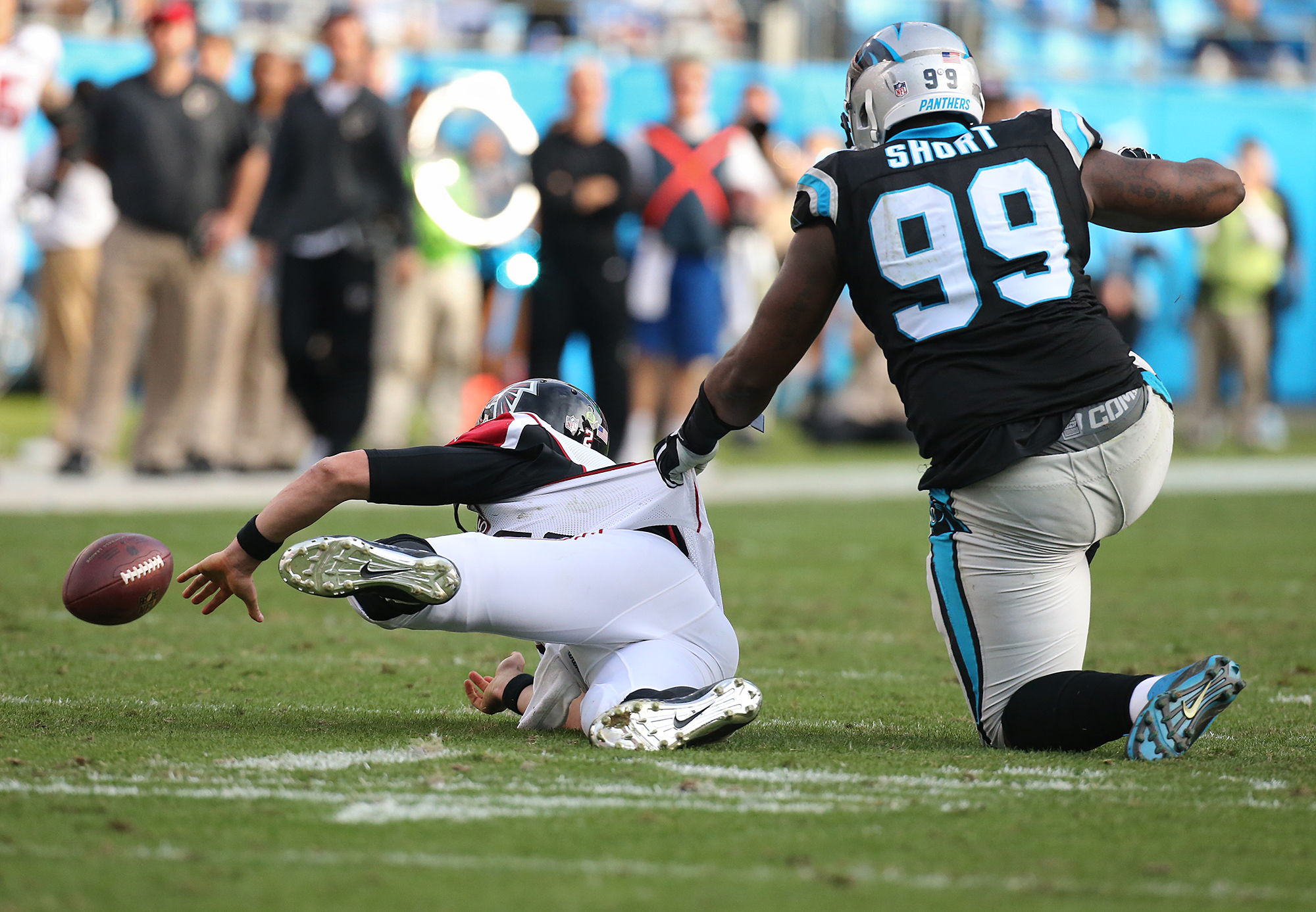 Panthers have no trouble with Falcons, winning 38-0 - ABC11