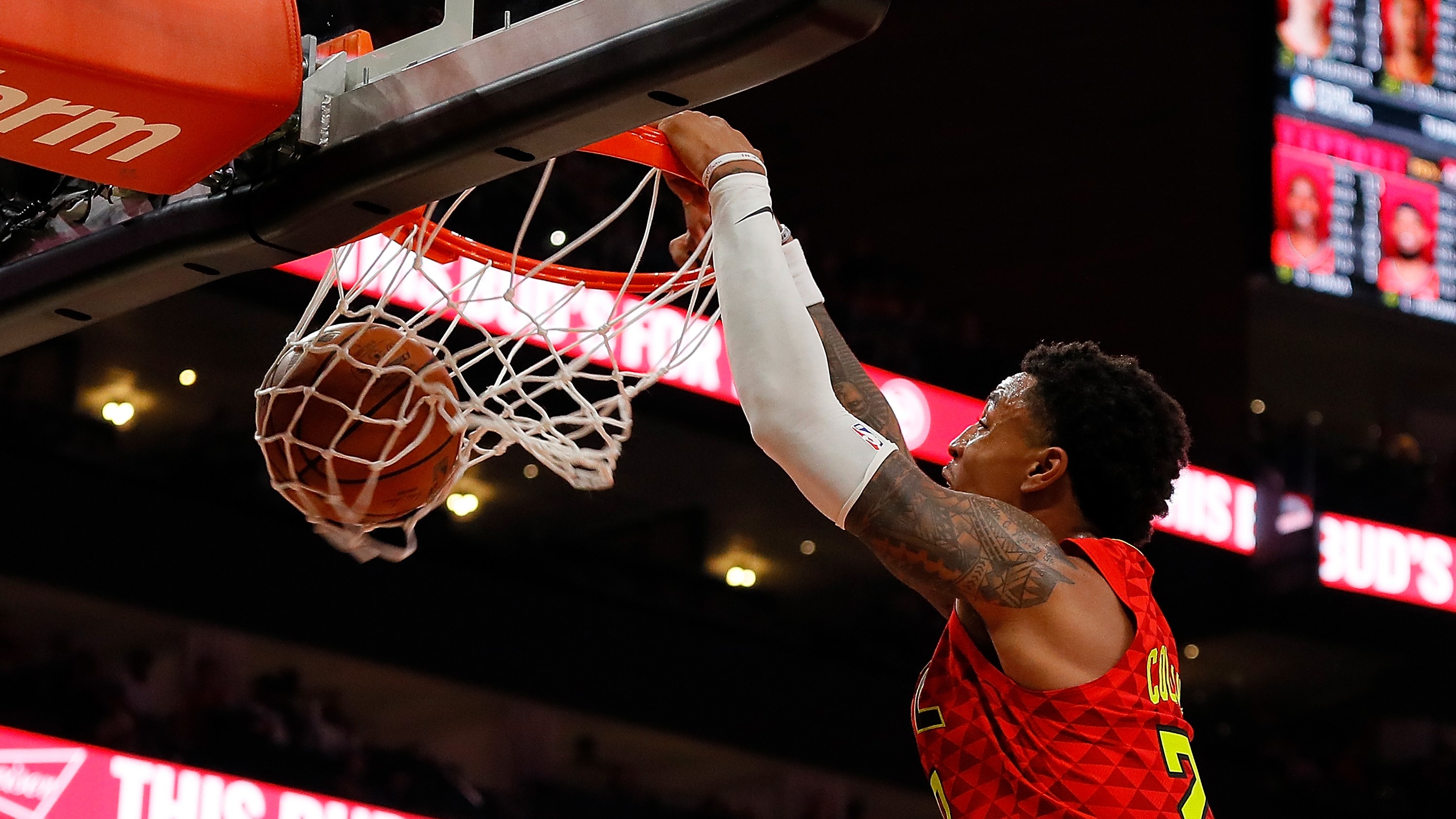 Not Snubbed John Collins On Big Stage Of Slam Dunk Contest