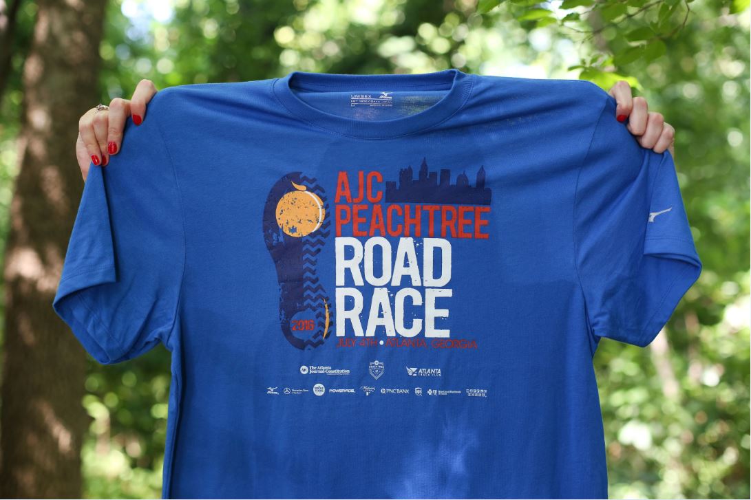 Road decade Race Photos by Peachtree AJC T-Shirts:
