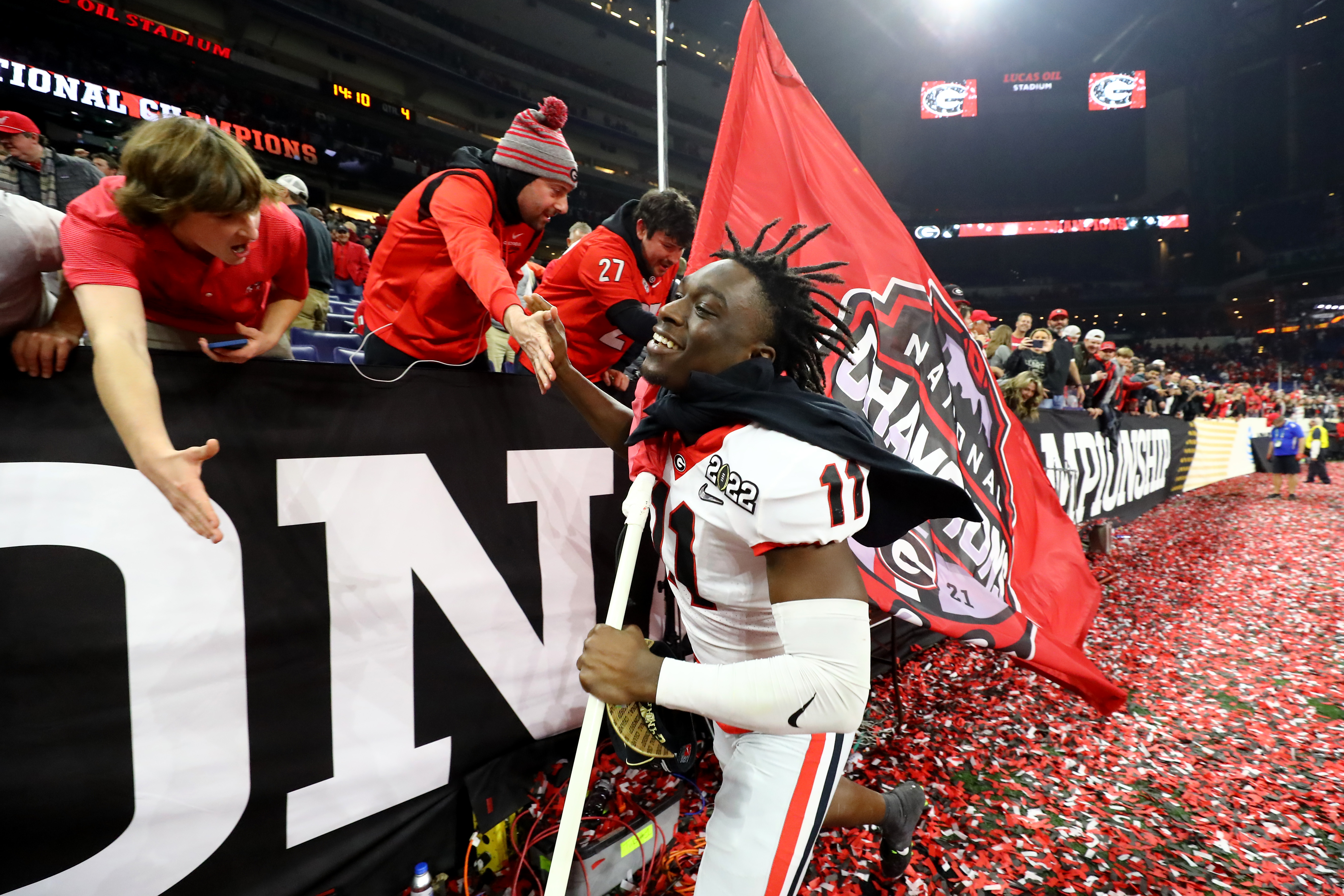Georgia's Derion Kendrick selected with 212th pick in NFL draft