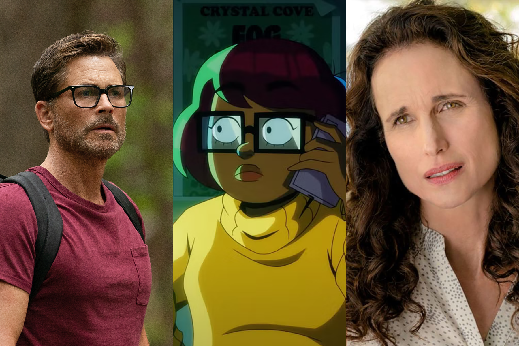 TV best bets with Mindy Kaling as Velma, Rob Lowe, Andie MacDowell, RuPaul, MILF Manor picture image