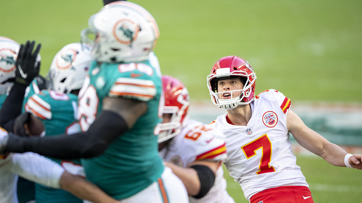 Harrison Butker, Kansas City Chiefs Heading To Fifth Straight AFC  Championship - Sports Illustrated Georgia Tech Yellow Jackets News,  Analysis and More