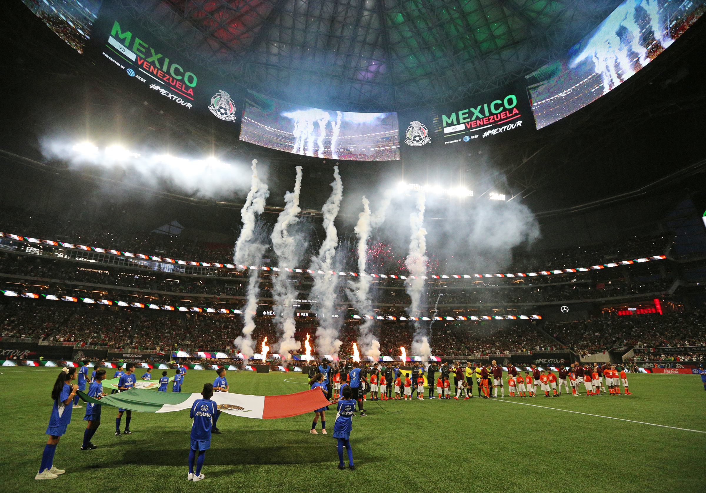 Mexican National Team will face Venezuela at Mercedes-Benz Stadium