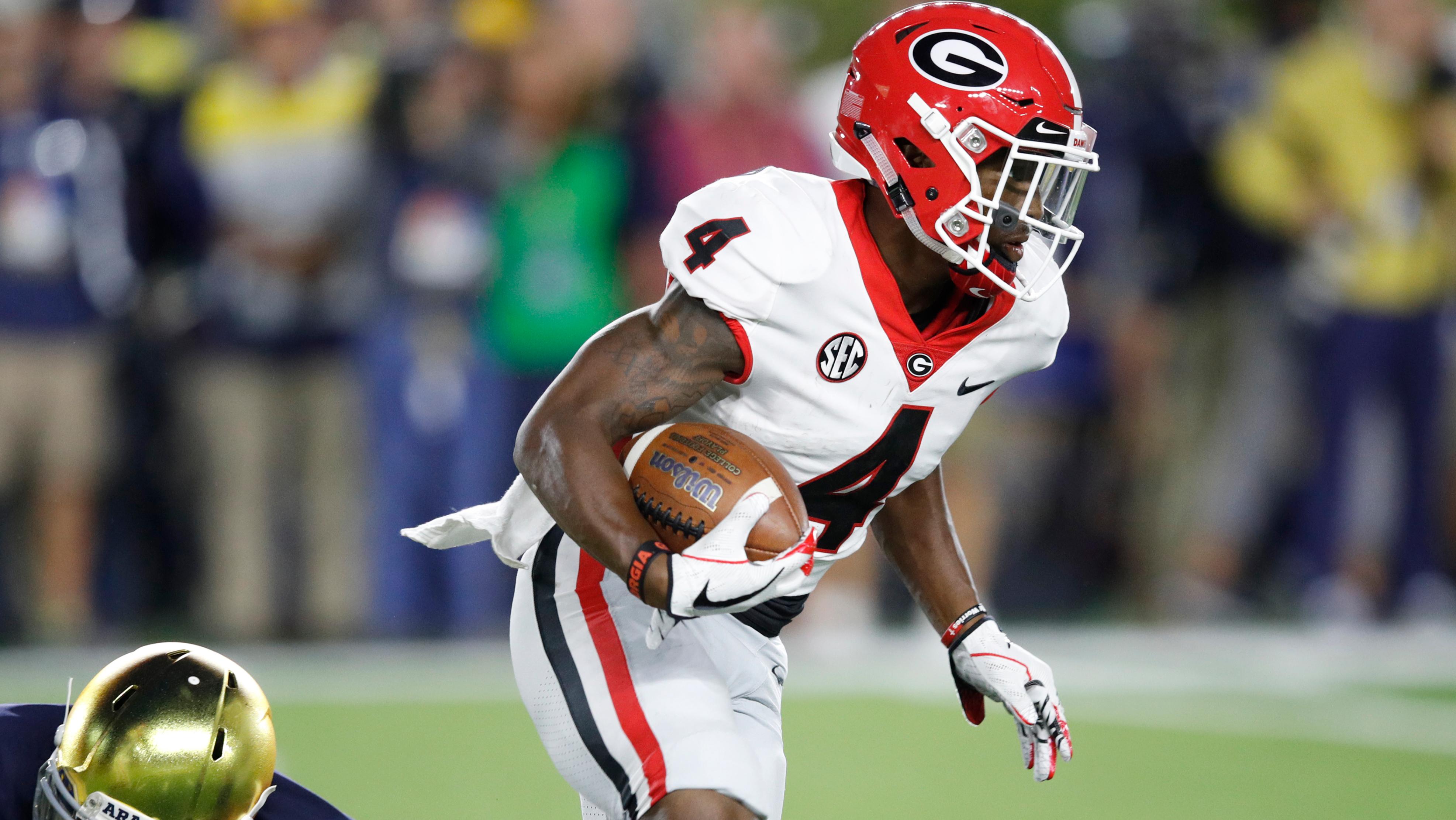 Mecole Hardman turning it up for Dawgs - UGASports