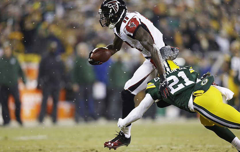 WR Jones still not 100 percent for Falcons