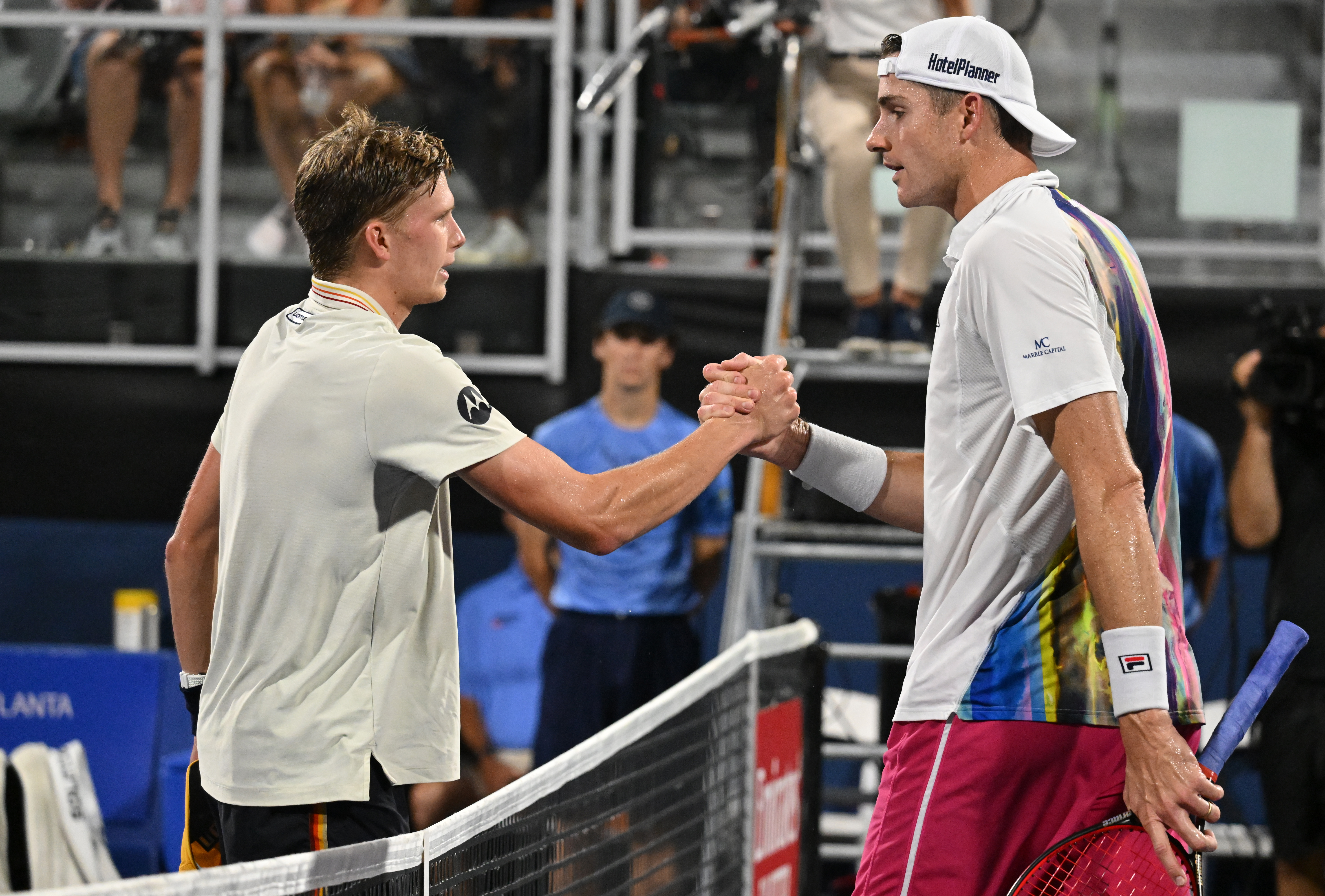 Jenson Brooksby stuns John Isner in Atlanta Open quarterfinals