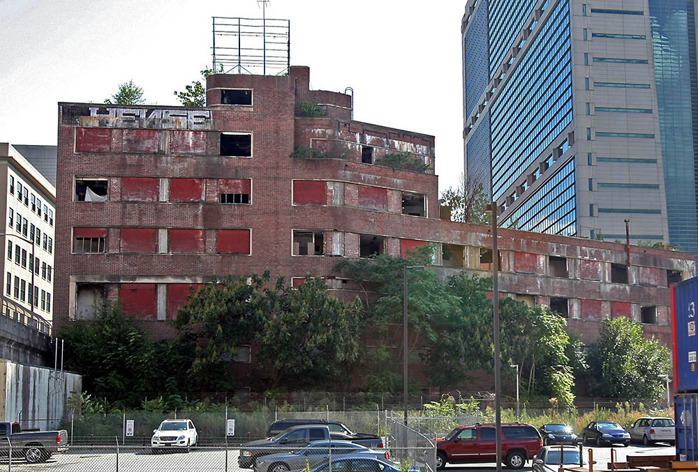 After the Constitution moved out, Georgia Power continued to use the143 Alabama Street building until it was finally abandoned in 1972. (Jason Getz / AJC file)