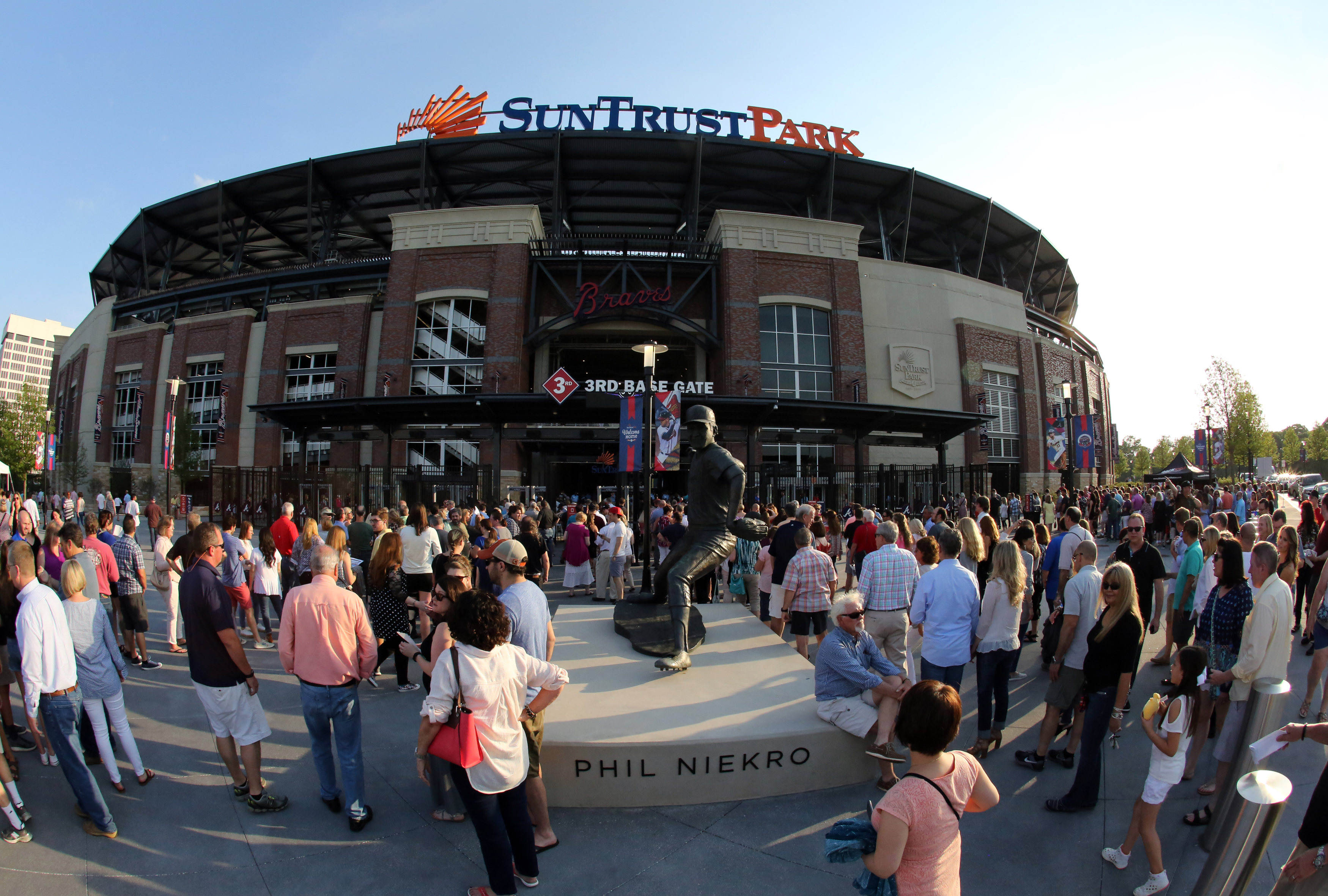 Getting Ready For The Billy Joel Concert At SunTrust Park April 28 2017 