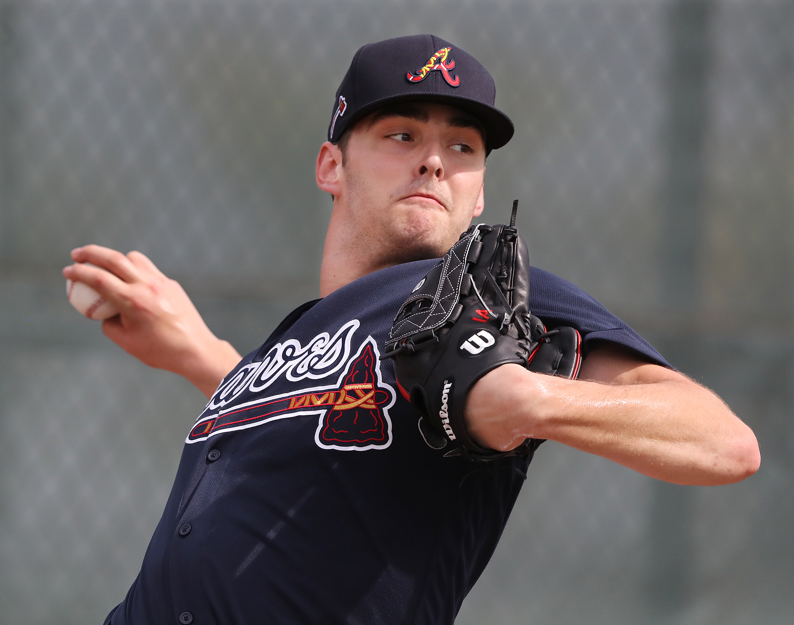 Photos: Braves continue workouts at spring training