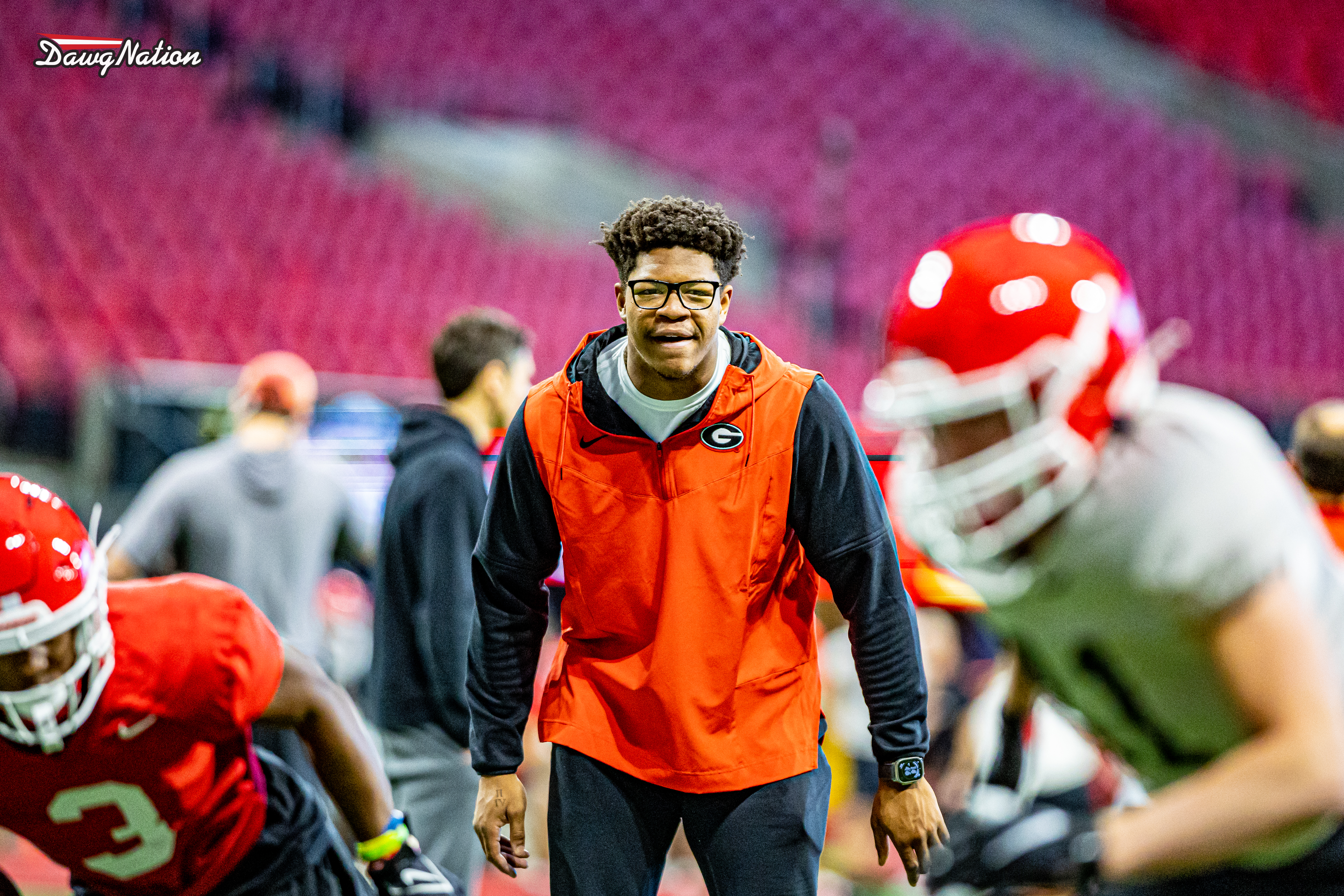 OL Broderick Jones (Georgia) Runs a 4.97-Second 40-Yard Dash at