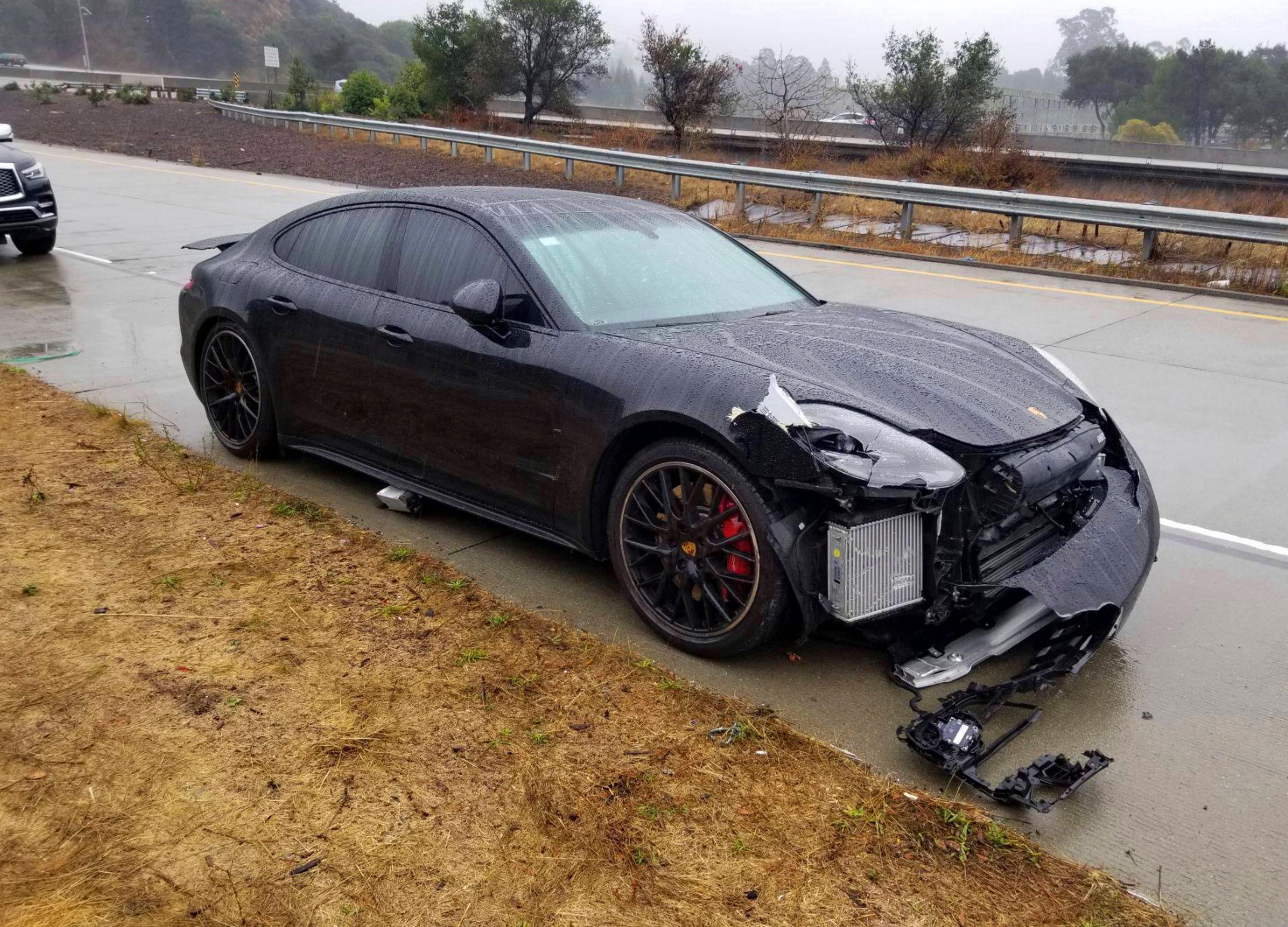 NBA star Stephen Curry uninjured in multiple-car crash in California