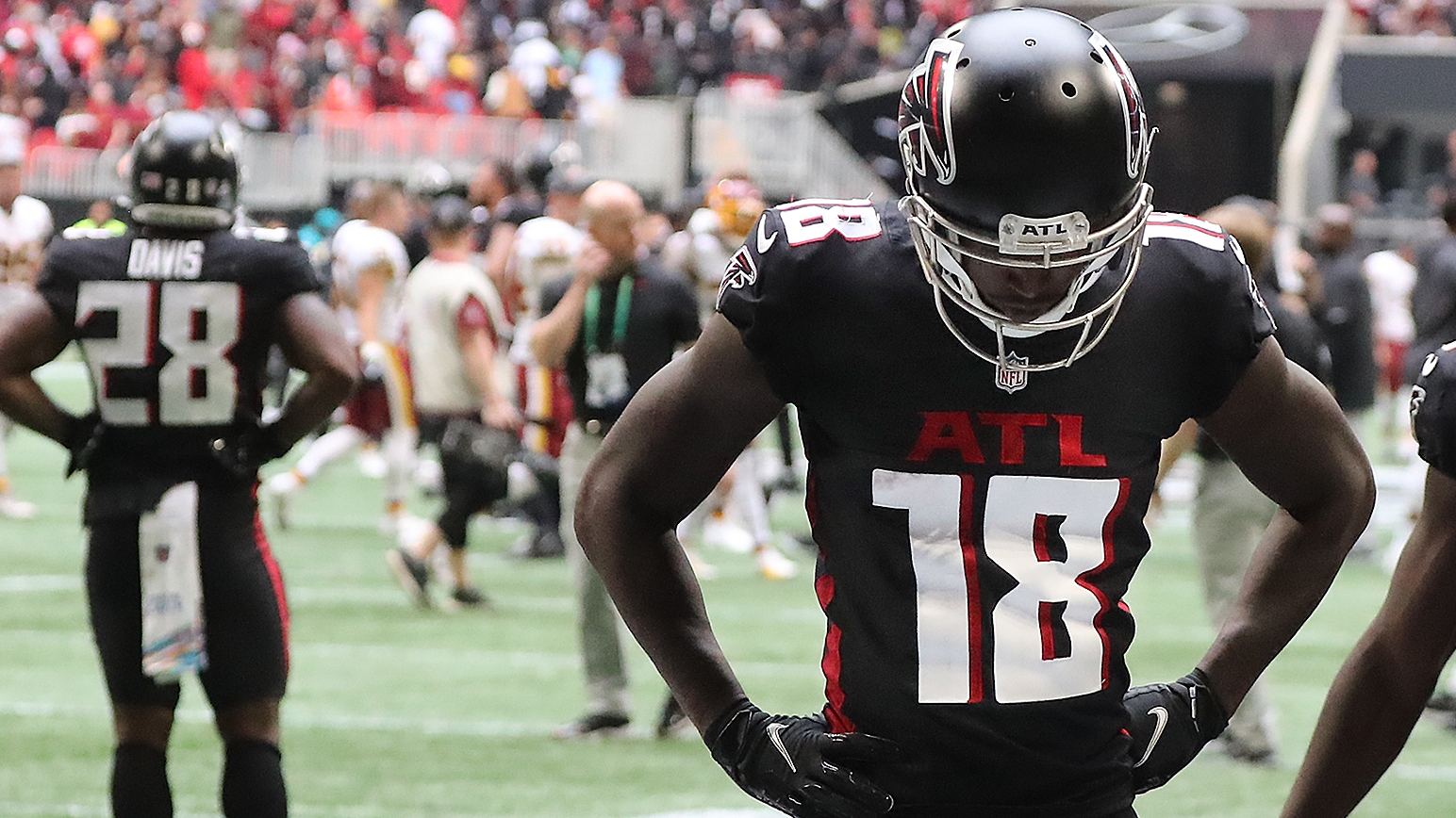 Calvin Ridley, NFL receiver, bet $1500 and lost $11 million in one swipe