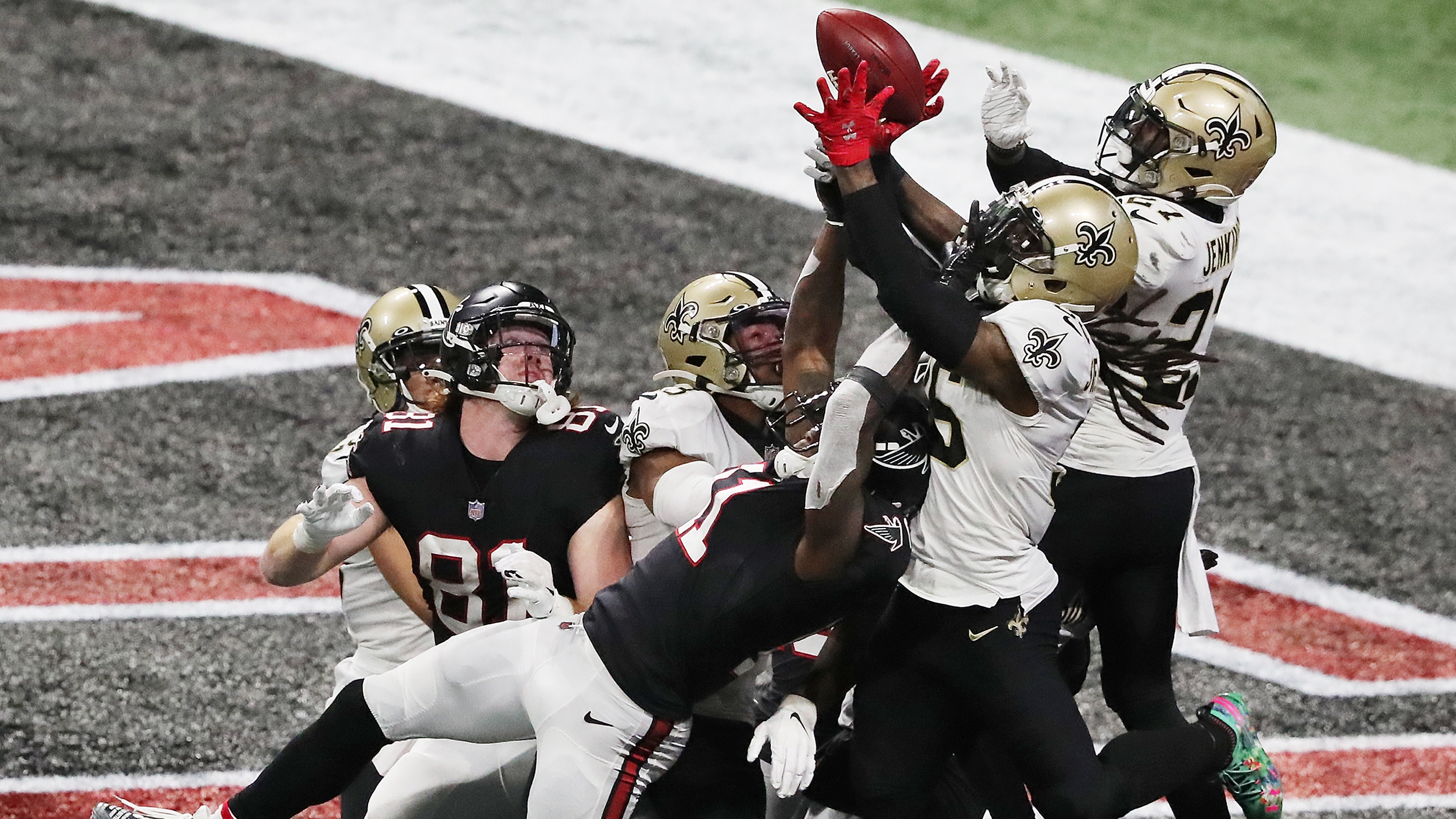 Dec. 6, 2020 game: Saints 21, Falcons 16