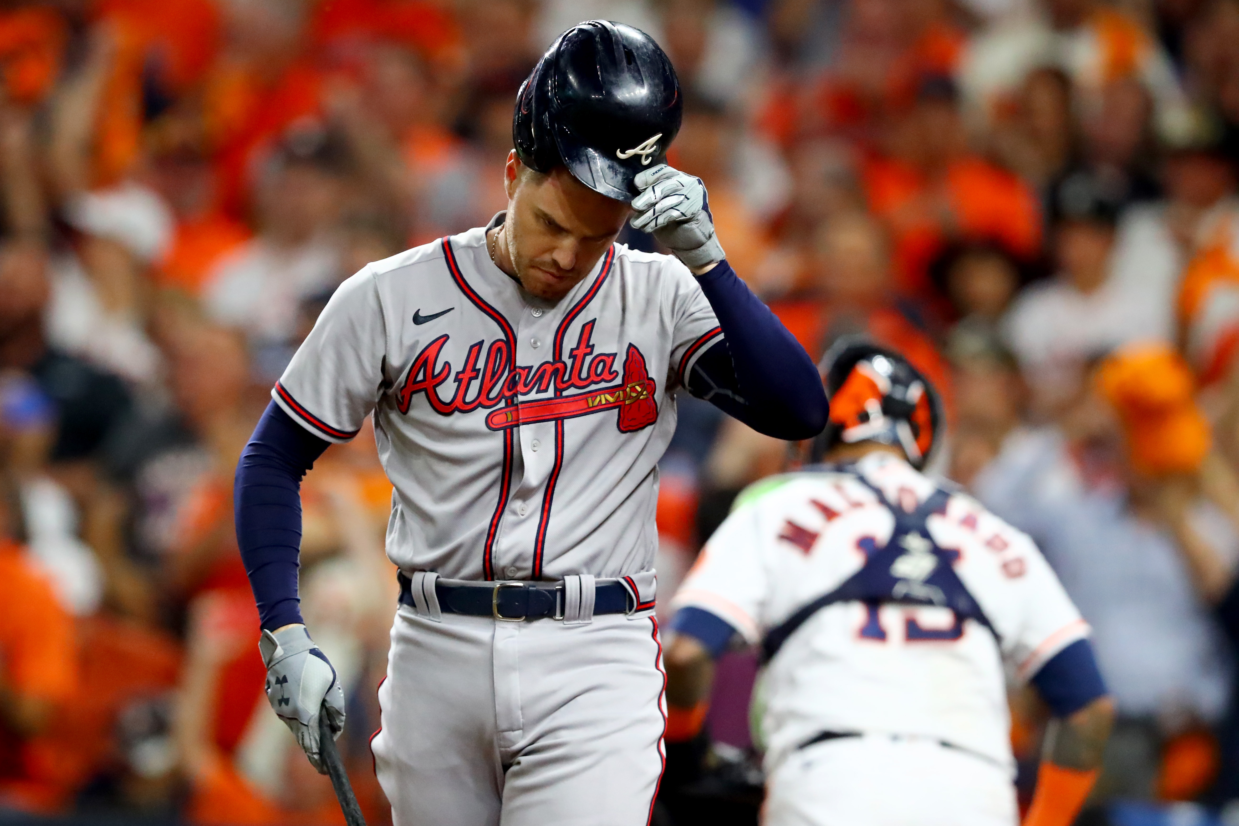 Braves first baseman Matt Olson, shaped by bonds forged in Atlanta