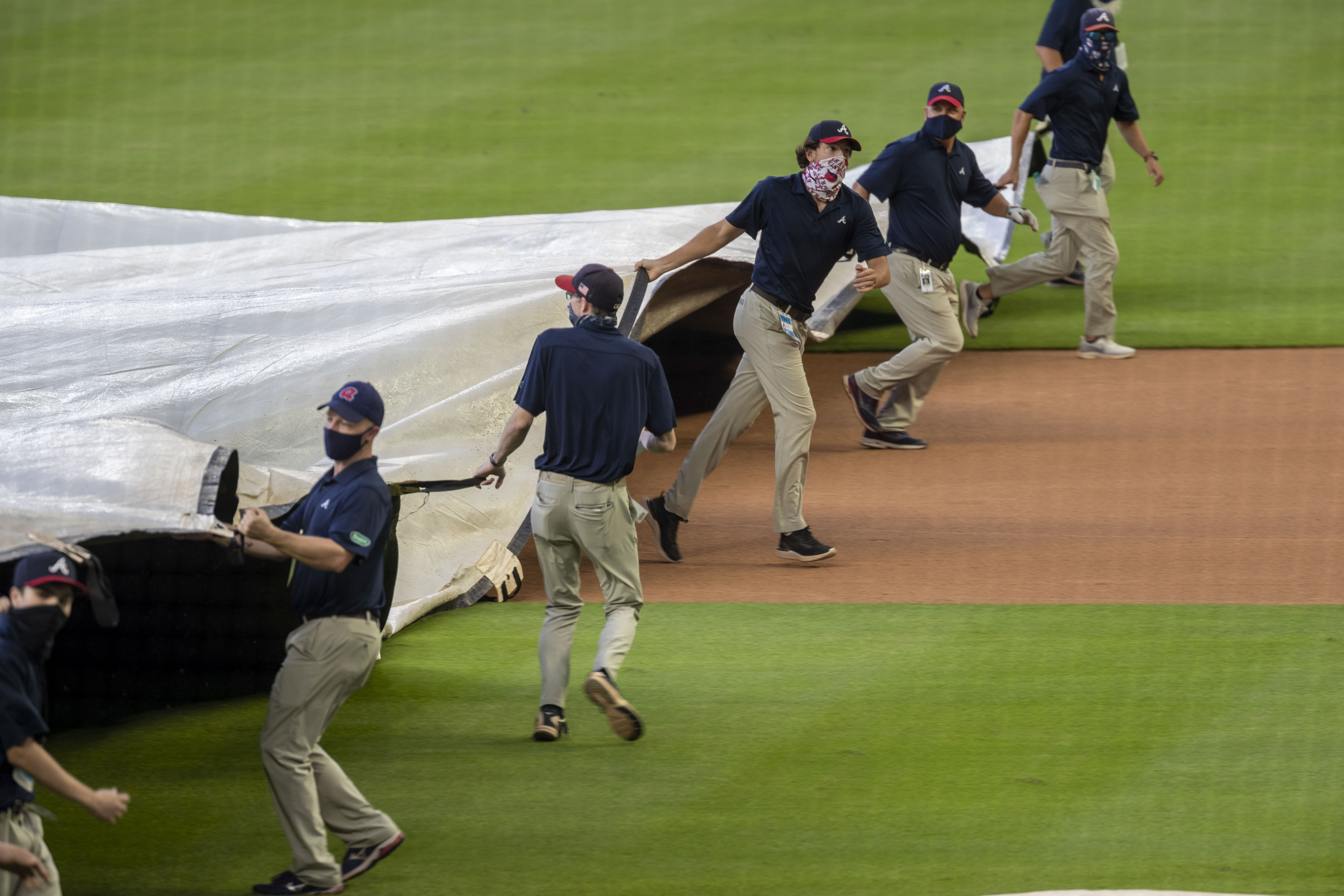 Washington Nationals and Atlanta Braves' series finale in Truist Park  postponed by rain - Federal Baseball