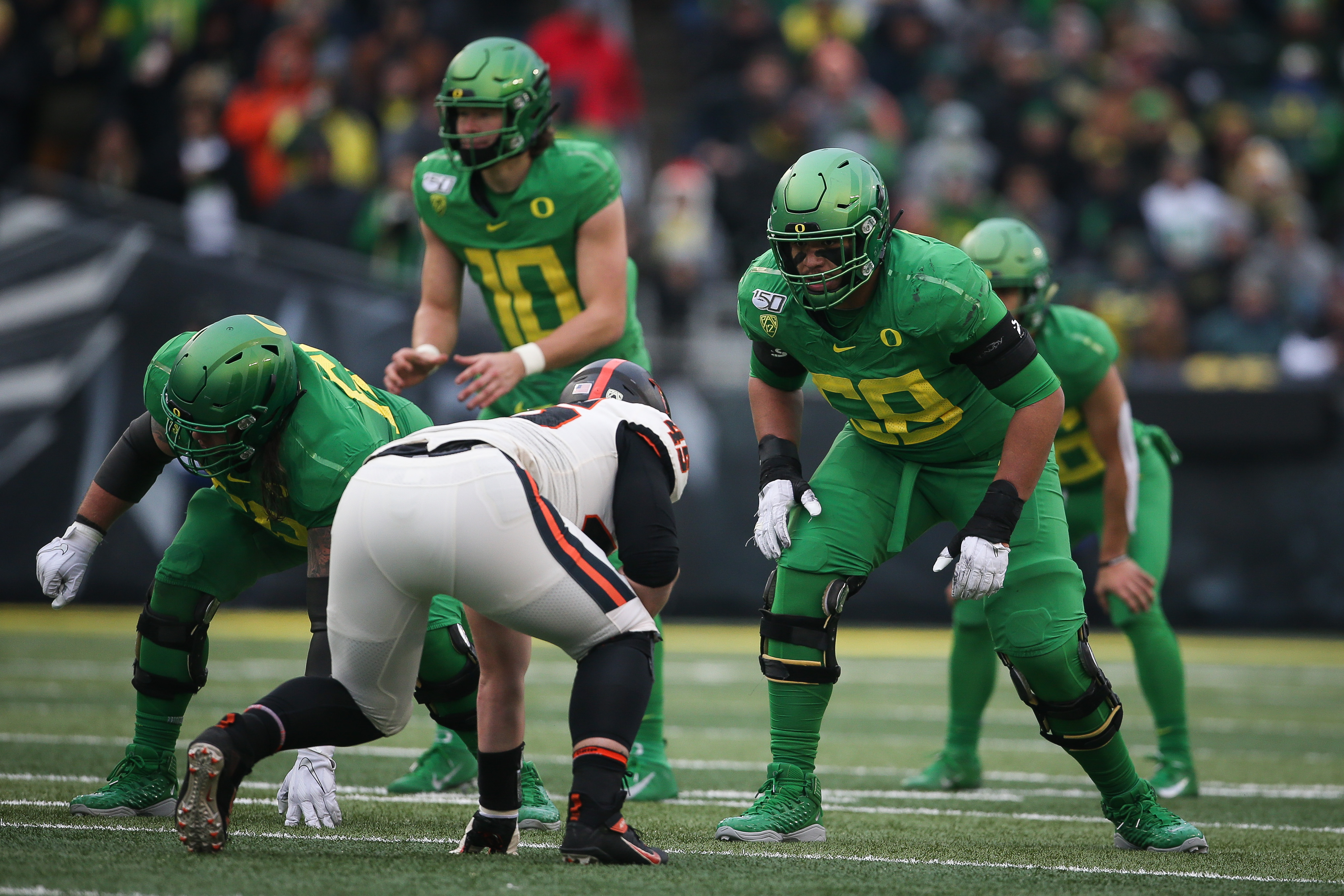 Meet Oregon's Penei Sewell, the big freshman lineman leaving the