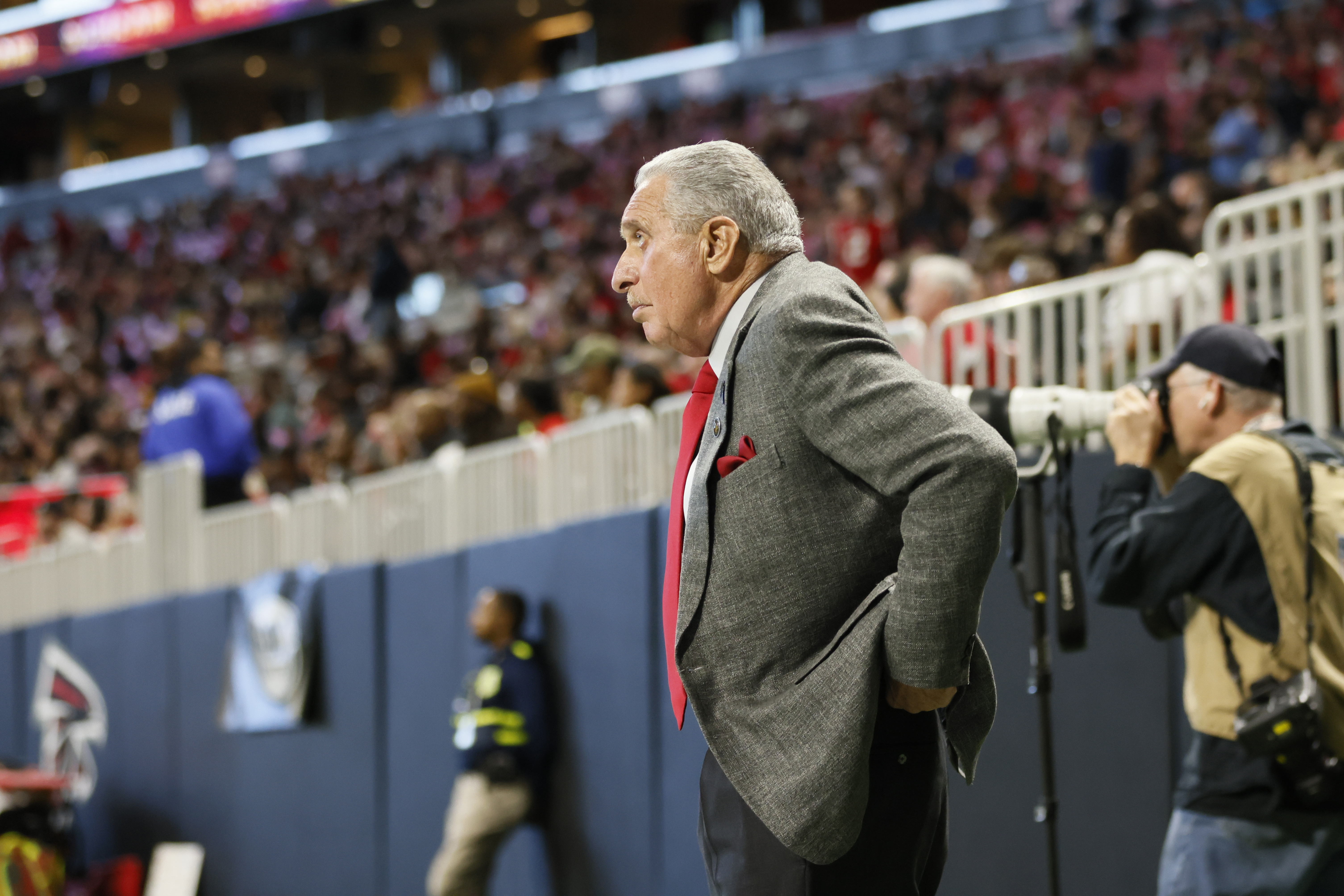 Falcons Owner Arthur Blank Speaks on, Gives Possible Insight On