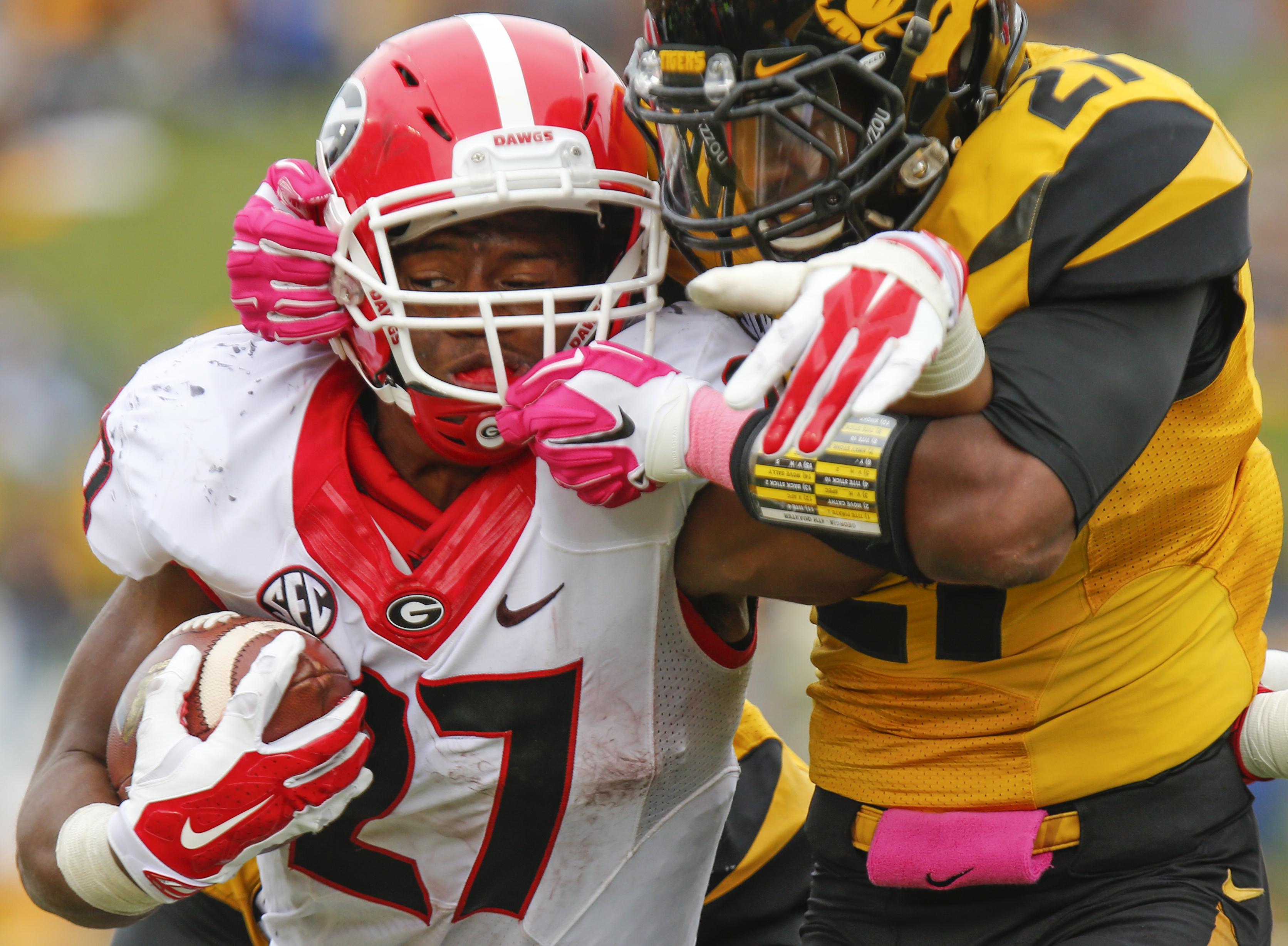 WholeHogSports - Chubb keeps Georgia moving