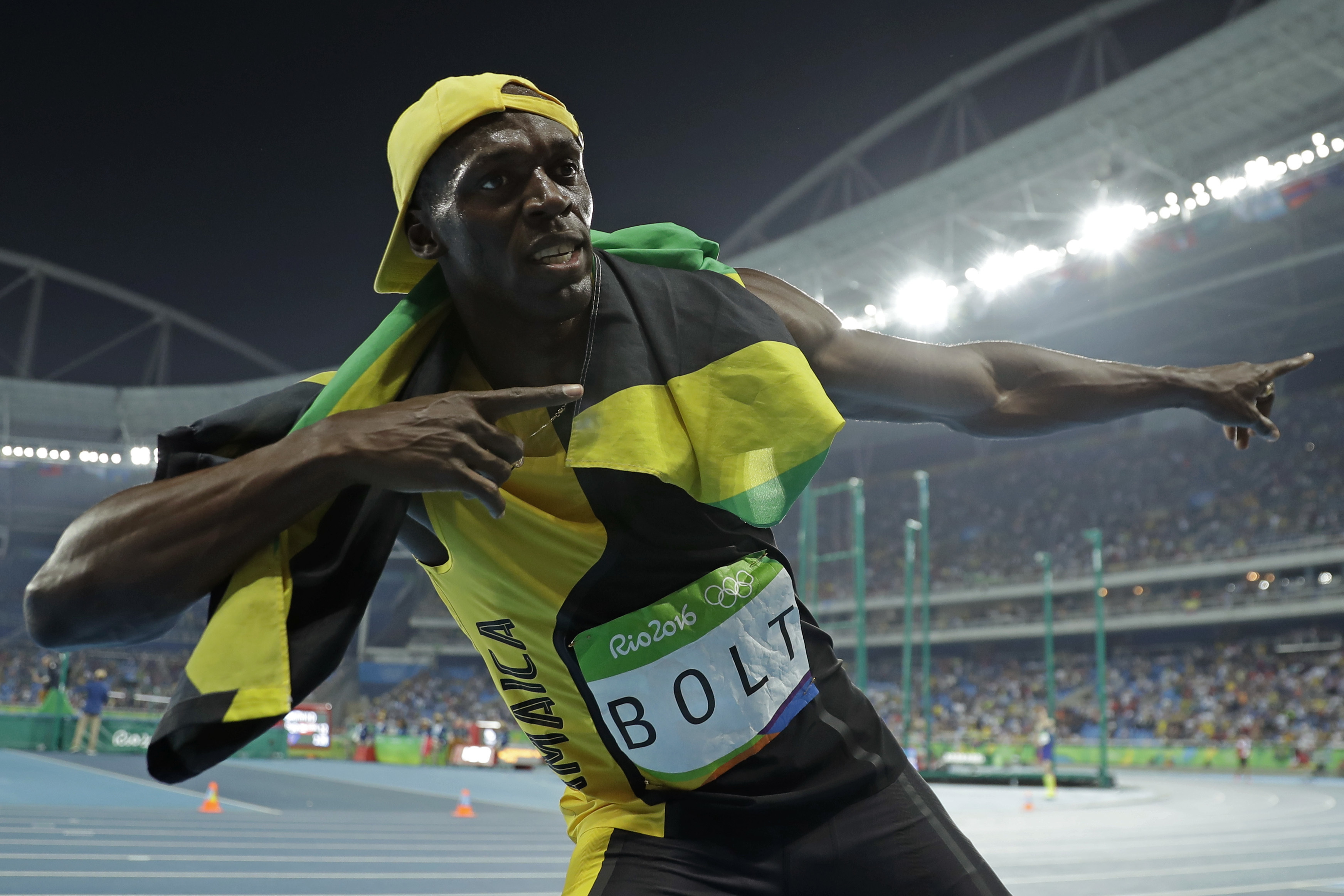 Usain Bolt seeks to trademark iconic victory pose