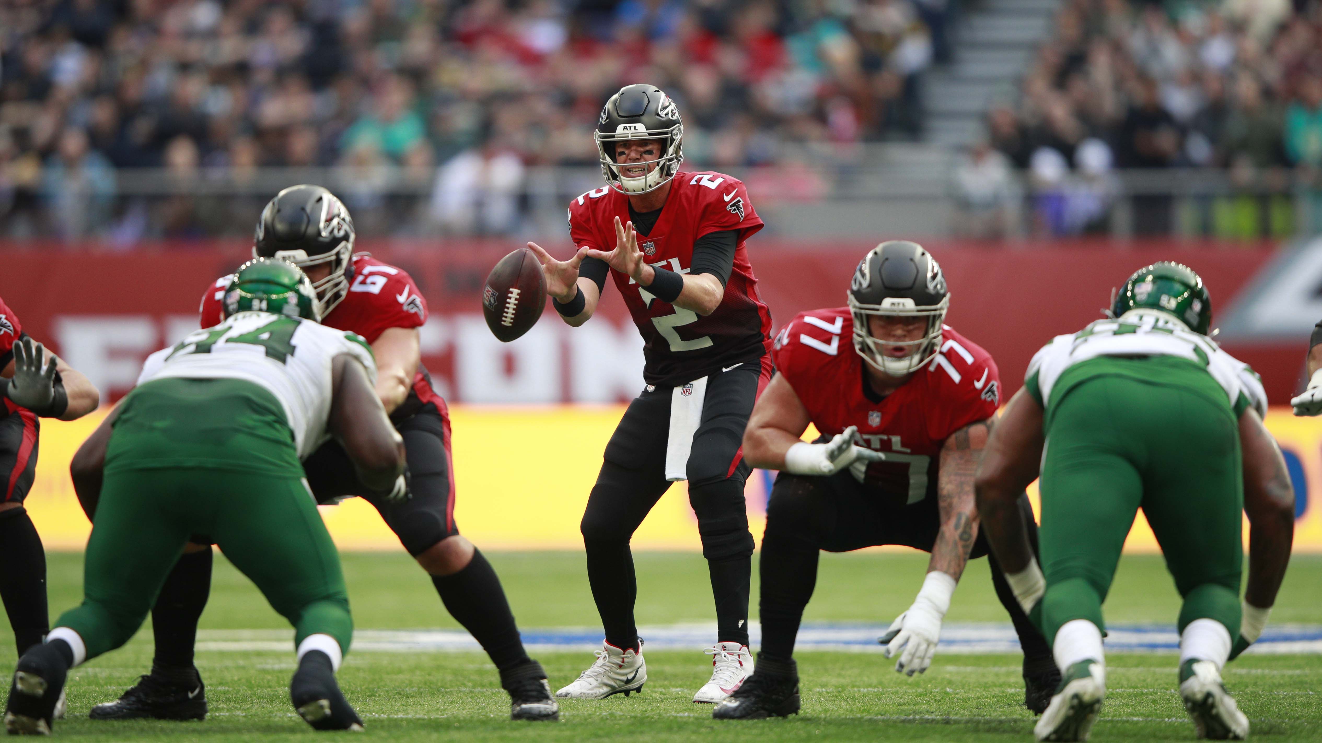 Ryan, Pitts lead Falcons past Jets 27-20 in London