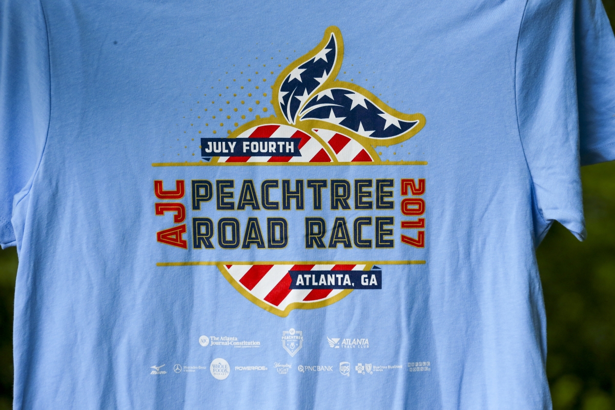 Photos Race T-Shirts: Road by Peachtree decade AJC