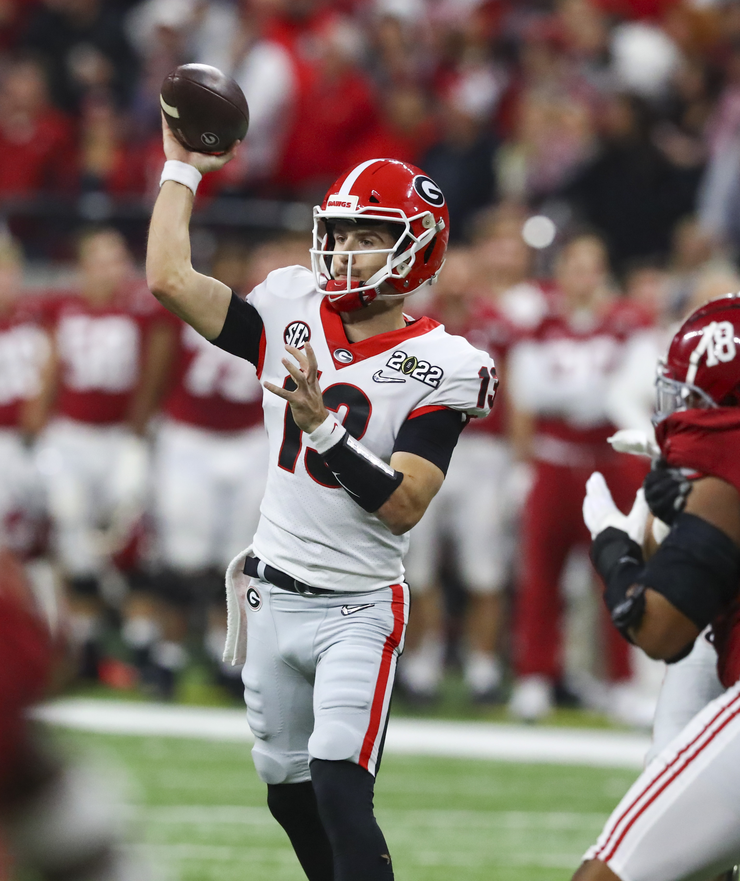 Georgia Bulldogs must fix mistakes to win another title, QB Bennett says