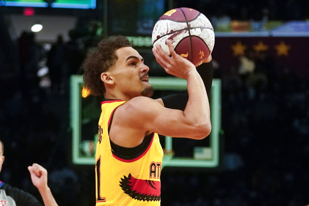 Which NBA 3-point contest participants have played for the Hawks