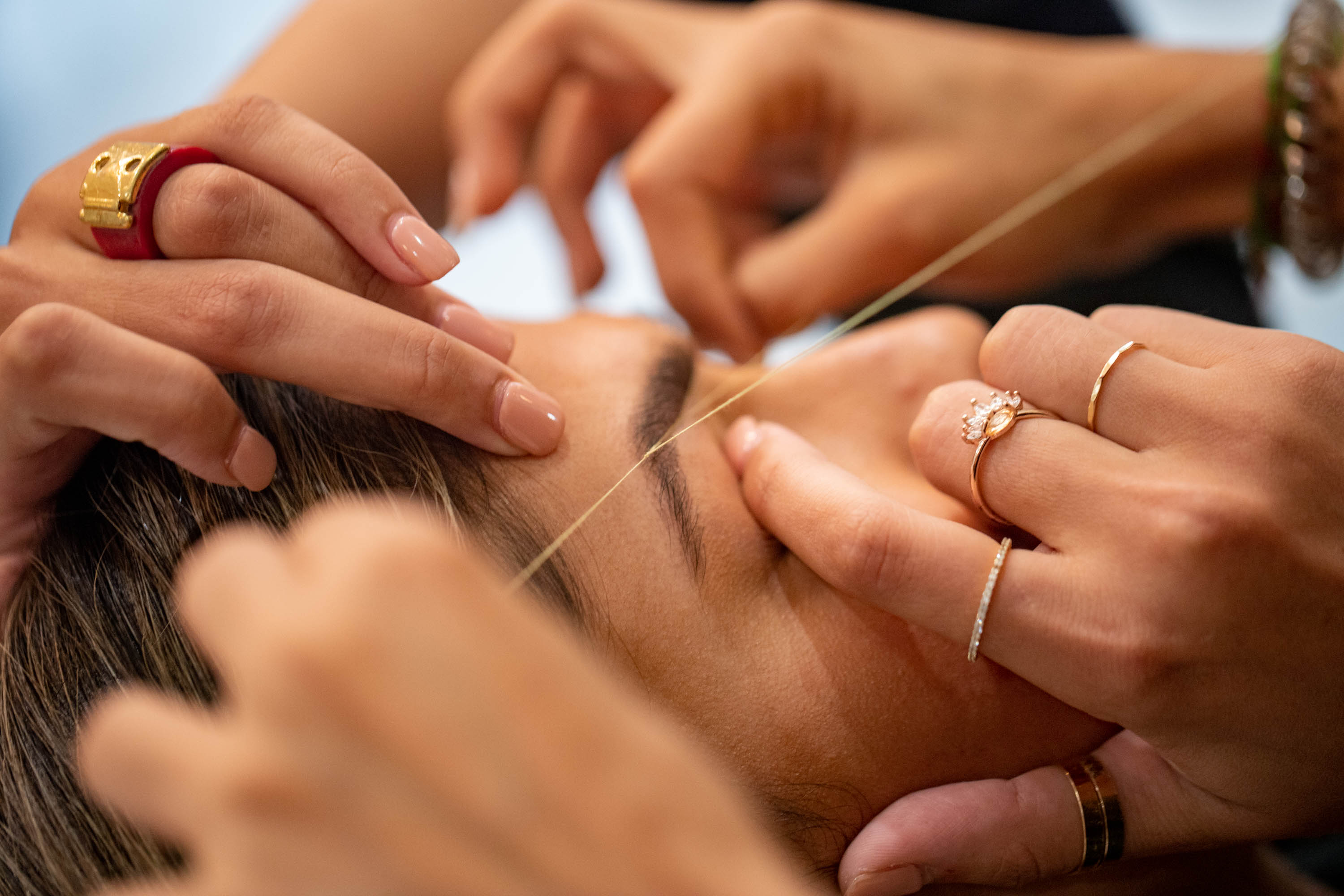 Eyebrow threading holds cultural significance for South Asians, Middle  Easterners