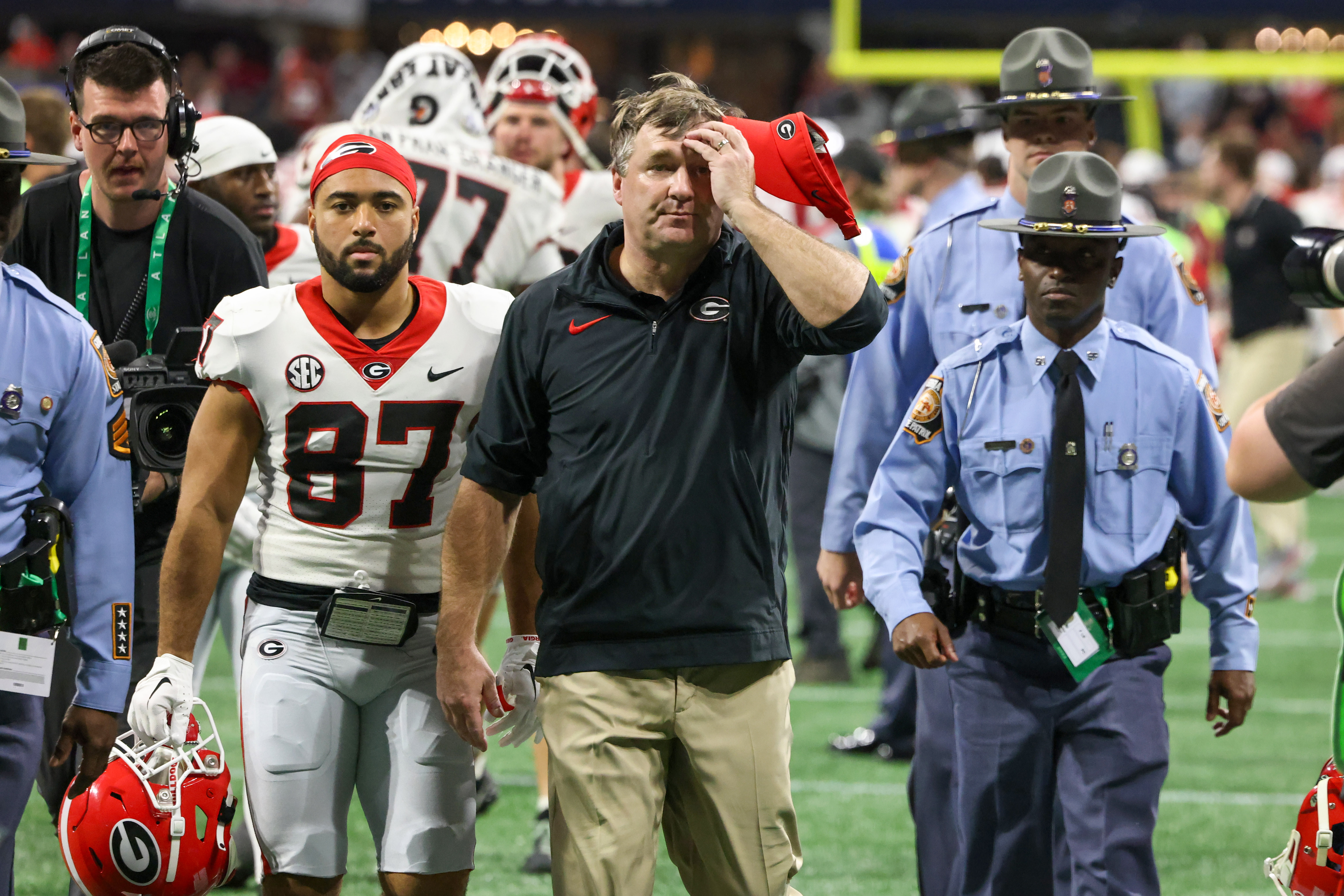 Kirby Smart says 'no question' Georgia belongs in College Football Playoff  after loss to Alabama