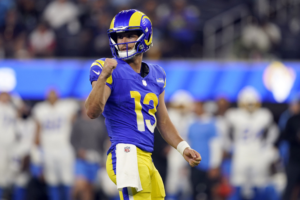 Stetson Bennett impresses Sean McVay in Rams preseason debut