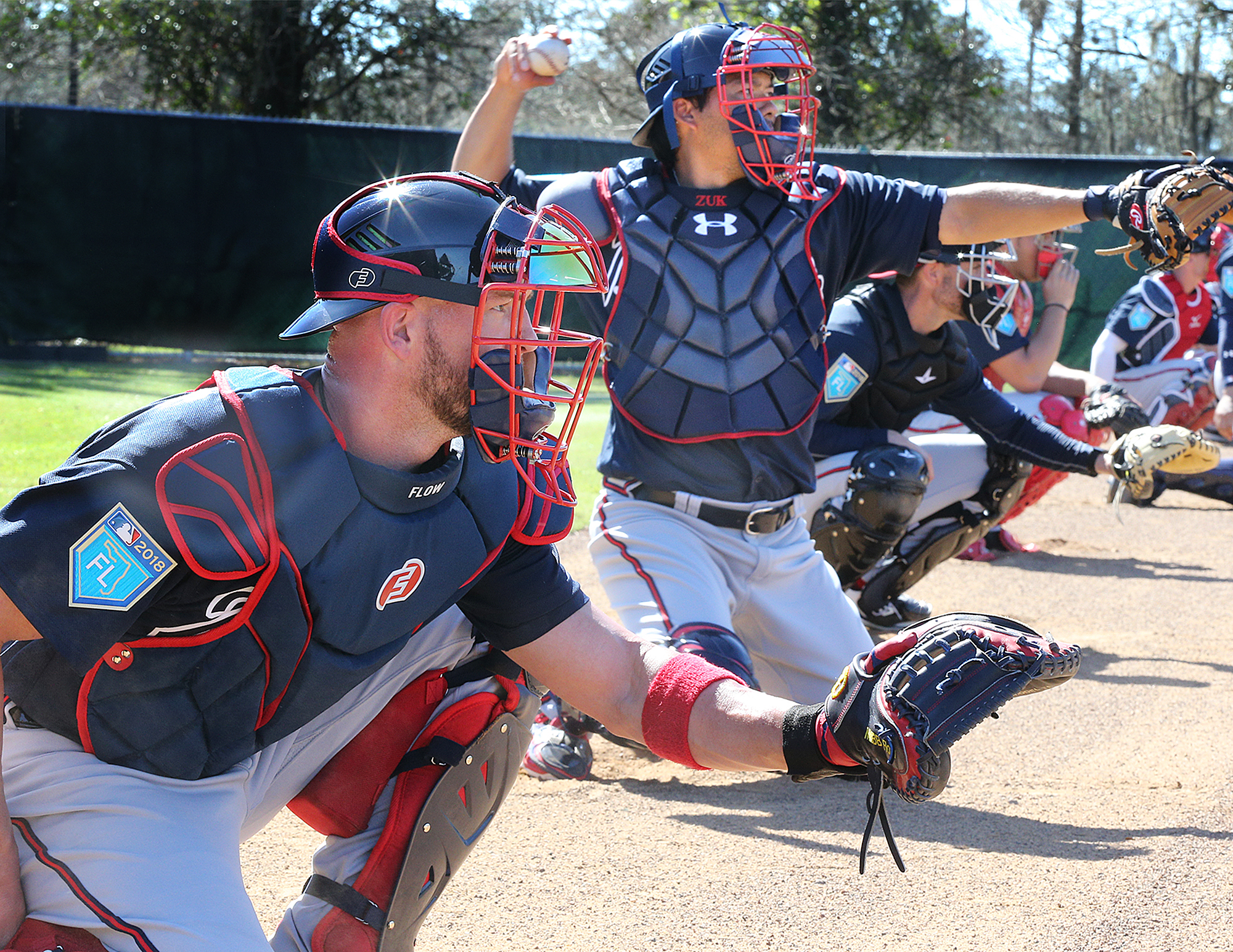 Tyler Flowers aims to change game with cutting-edge catcher's mask