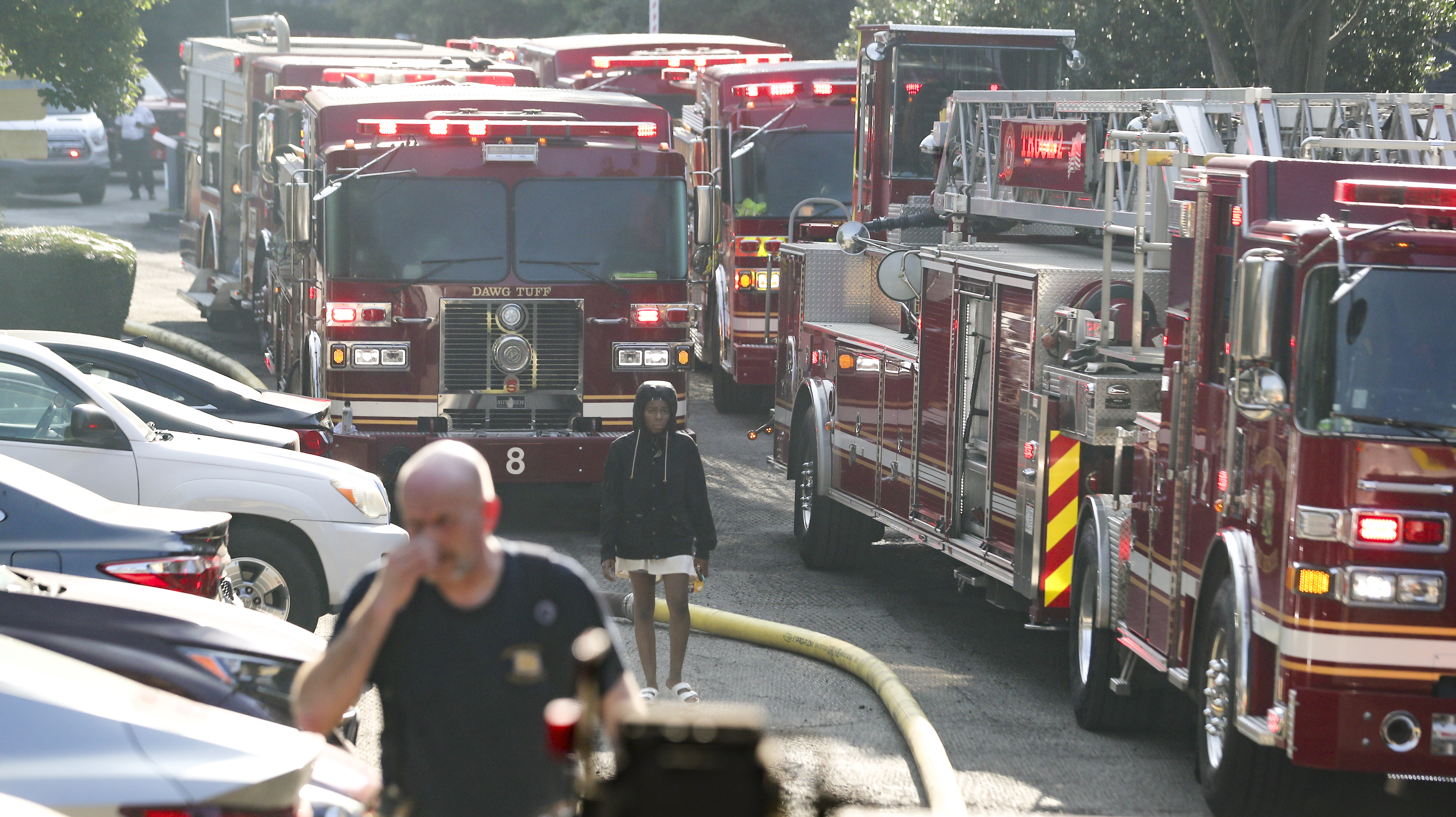 Families displaced by Brookhaven apartment fire days before Thanksgiving