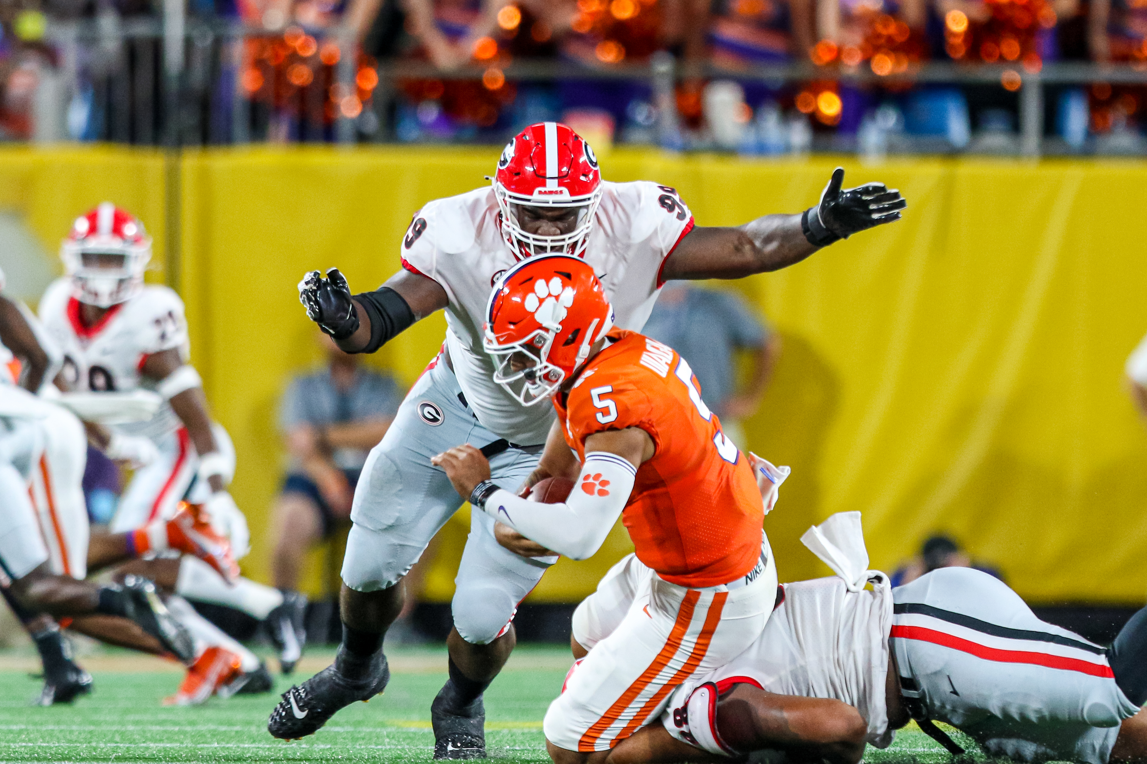 Georgia defensive player of the year candidate Jordan Davis takes giant  step toward iconic stature