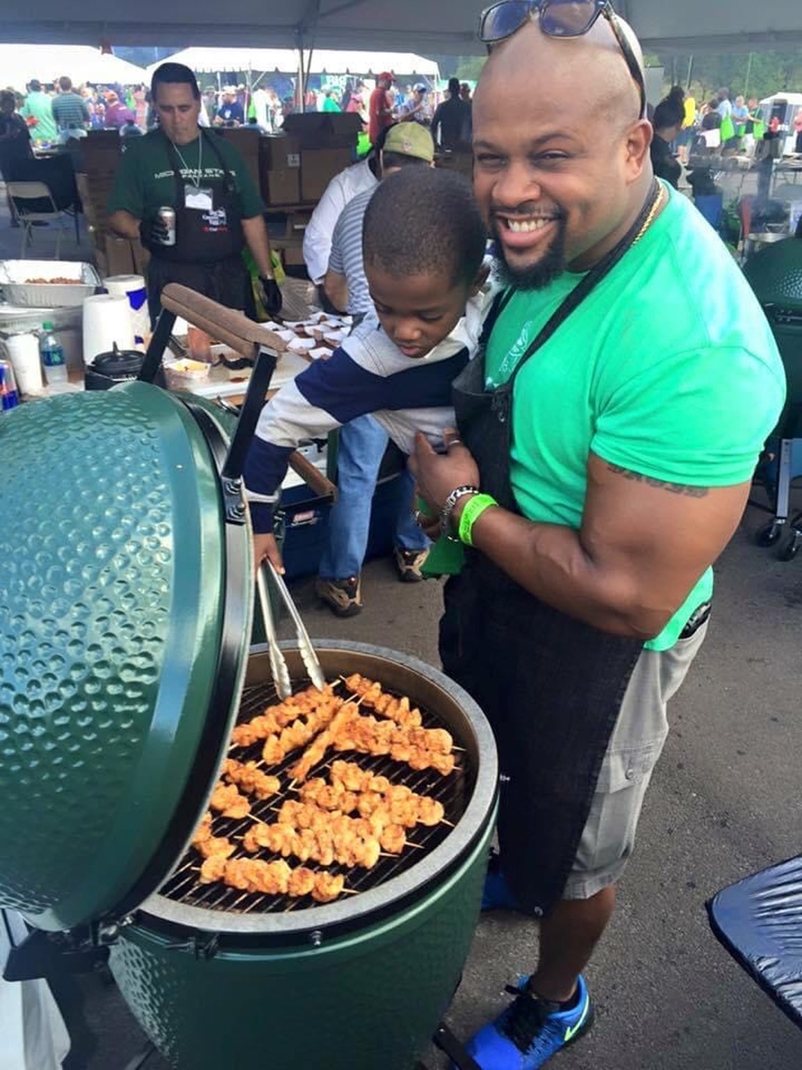 Heirloom quality grills create bonds between fathers and kids