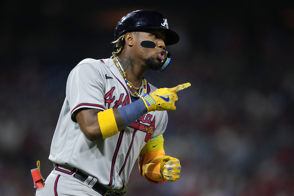 MLB on X: The @Braves will send a franchise-record eight players