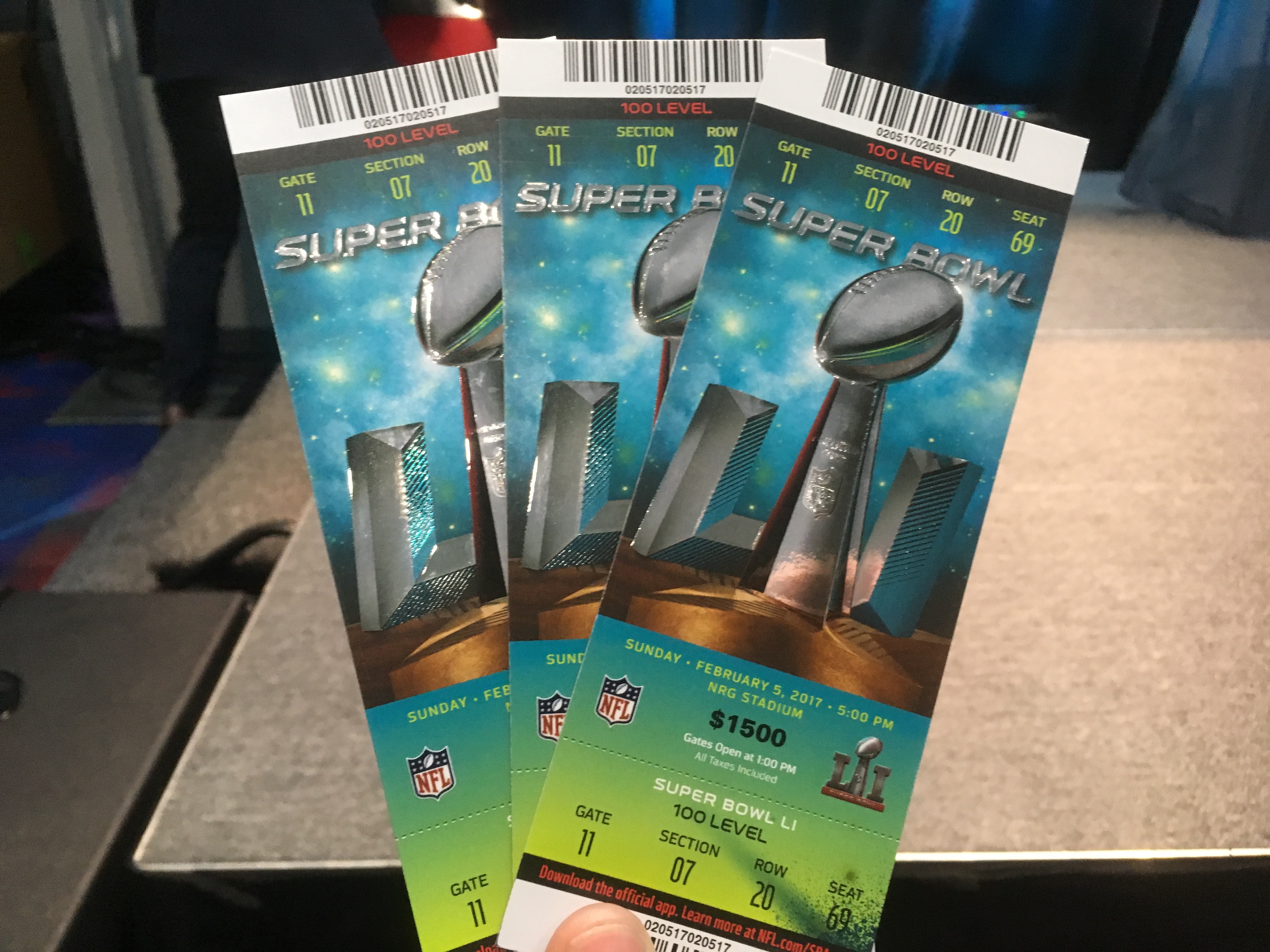 These are real Super Bowl tickets. Don't buy fake ones, law enforcement  warns