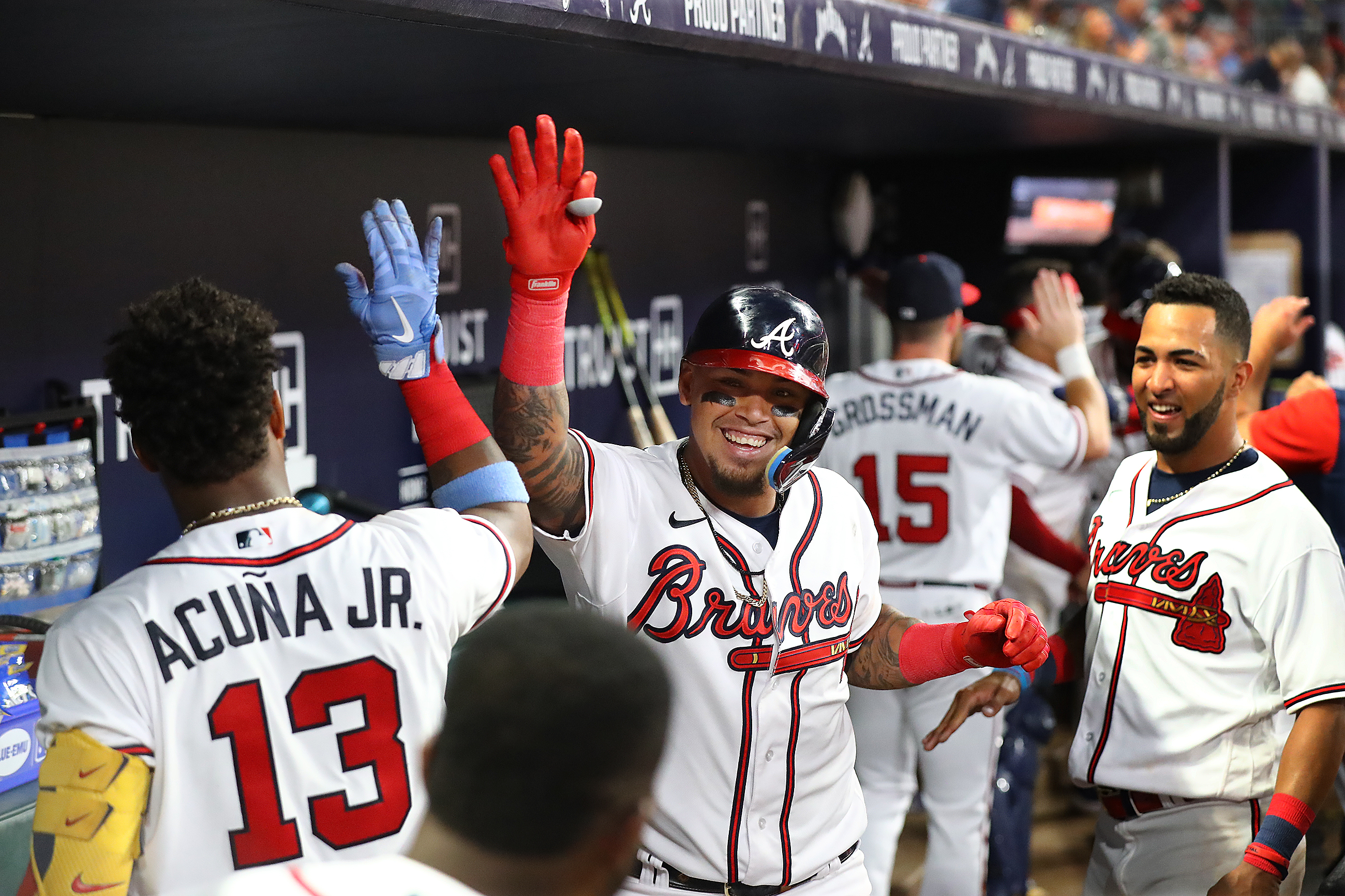 Strider, Rosario power Braves to 13-1 rout of Phillies