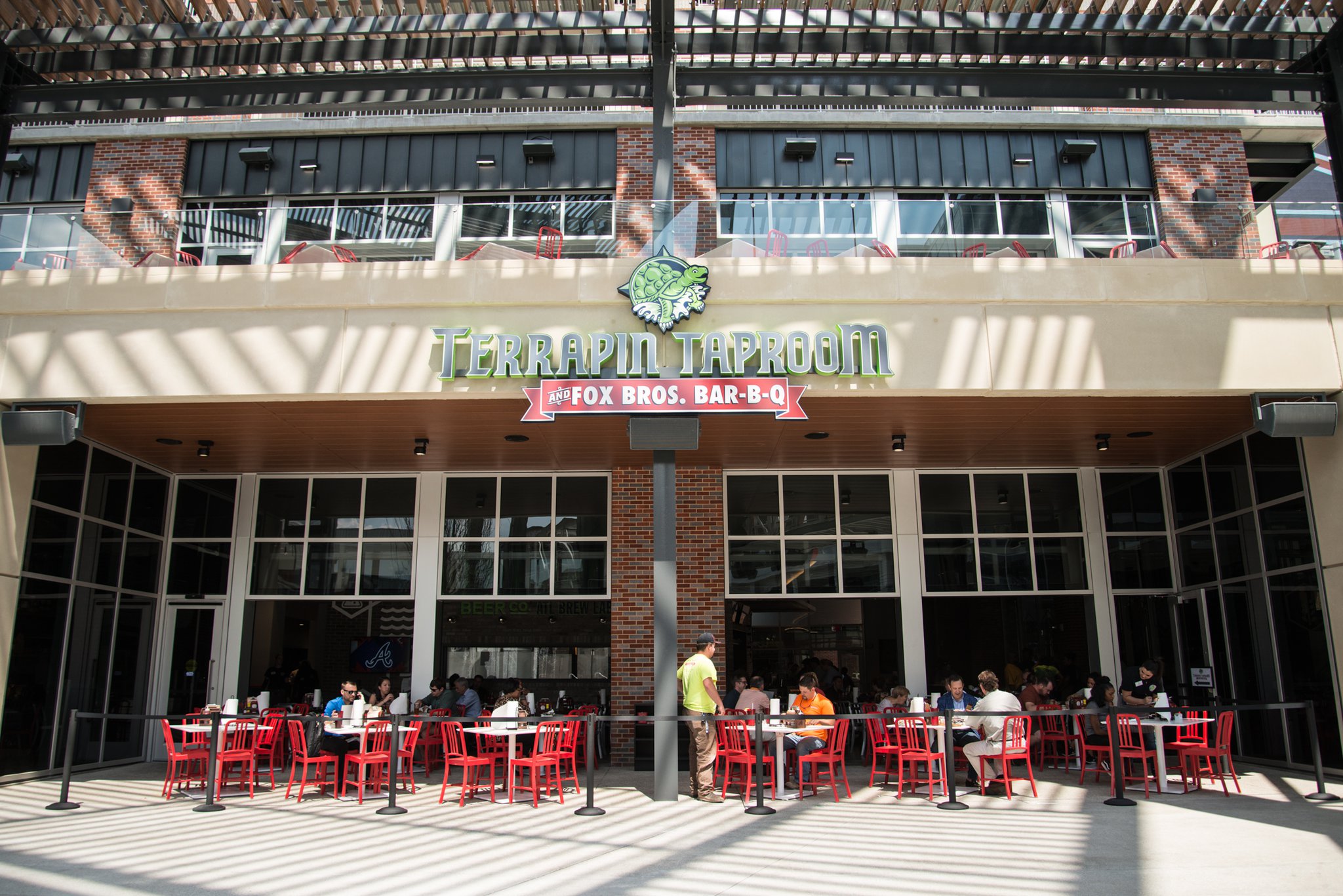 Terrapin Taproom at SunTrust Park. Photo credit-Mia Yakel.