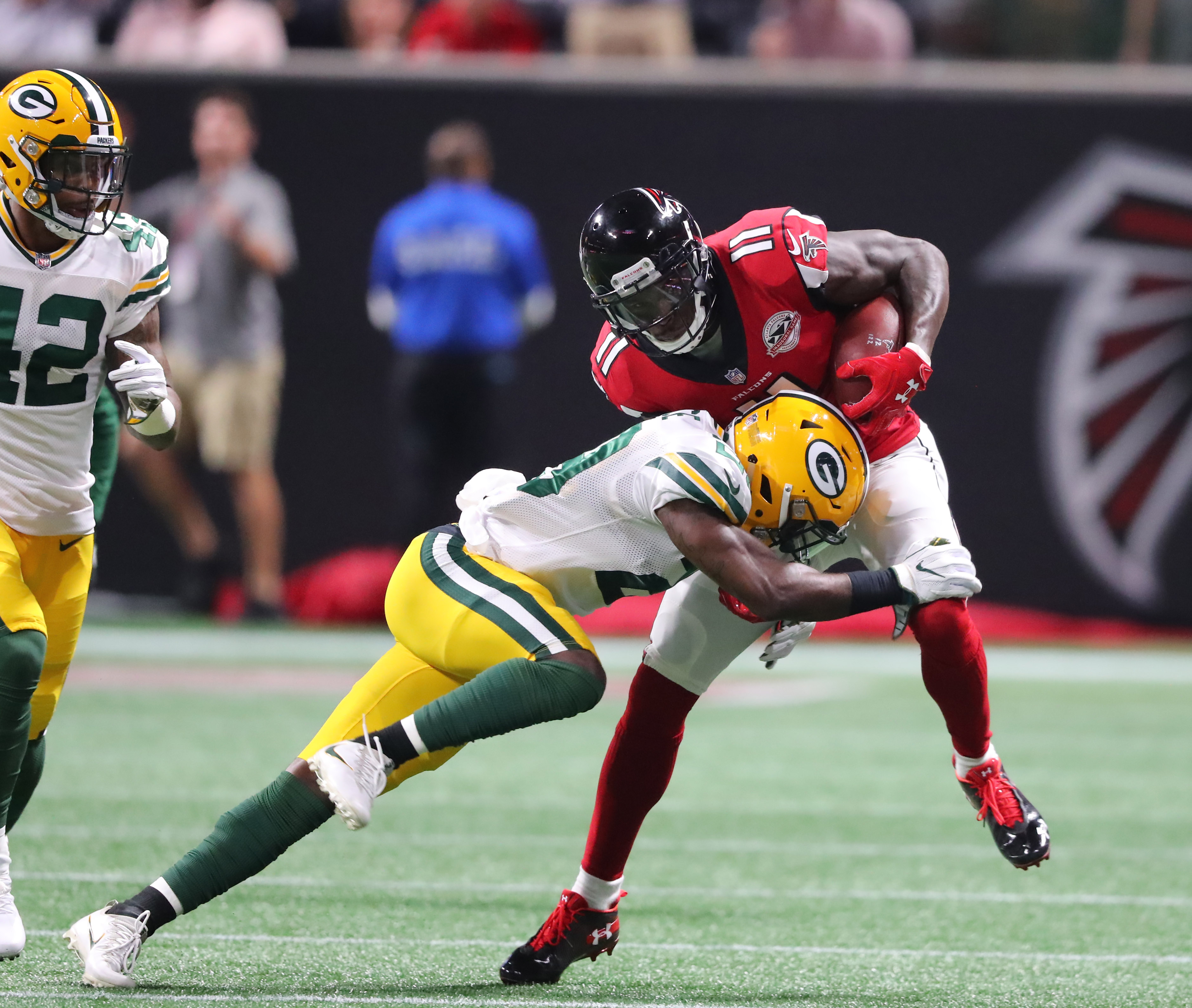 Packers-Falcons Final Score: Shorthanded Packers lose 34-23 and