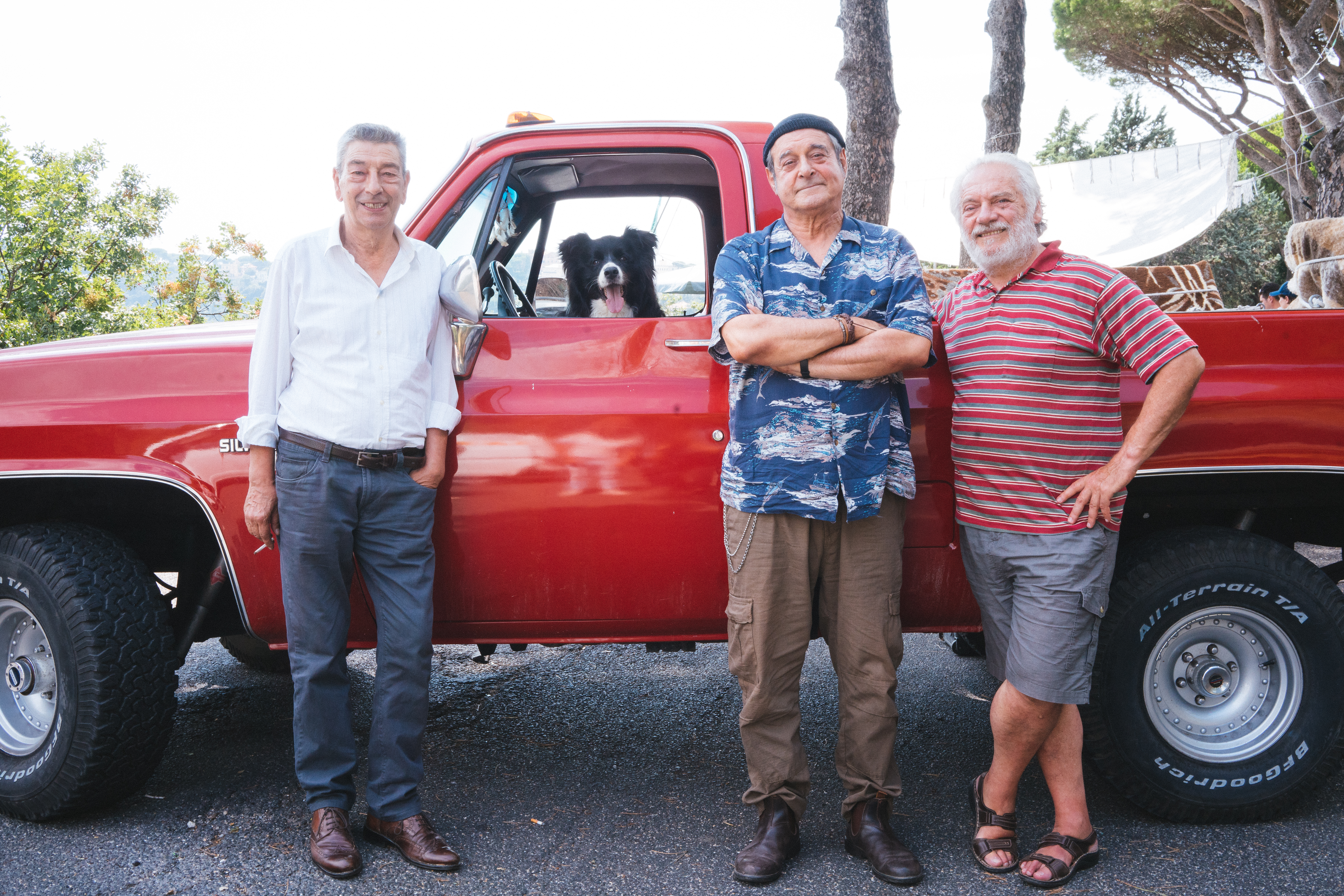Gianni Di Gregorio (left) wrote, directed and costars in "Citizens of the World," which also features Ennio Fantastichini (center) and Giorgio Colangeli.
Courtesy of Rai Cinema