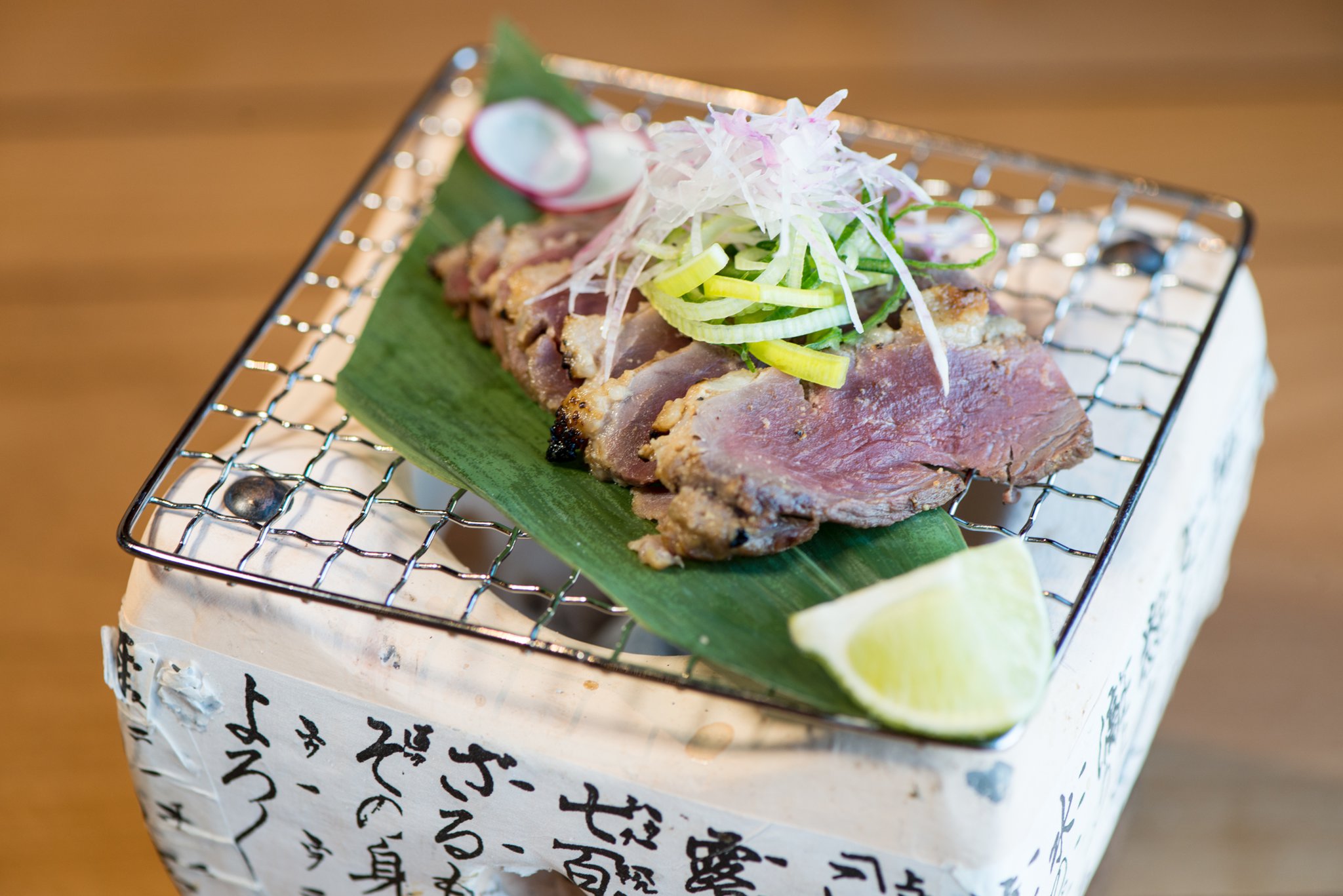 Hopstix robata grill duck breast. Photo credit- Mia Yakel.
