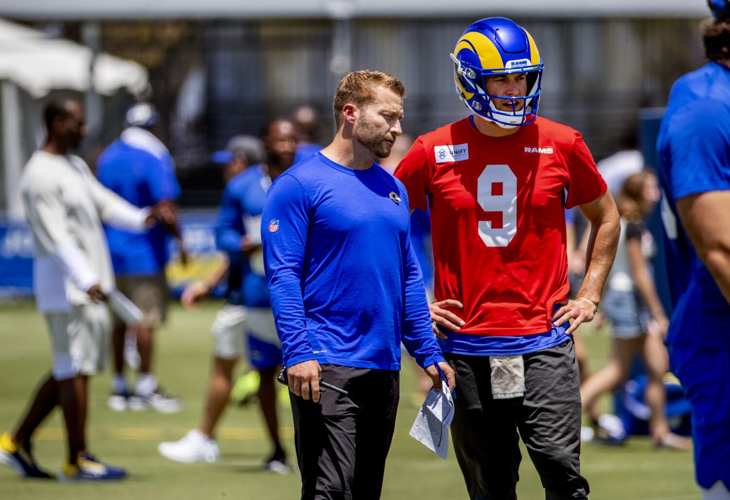 Rams training camp: 5 takeaways from Sean McVay's Monday press