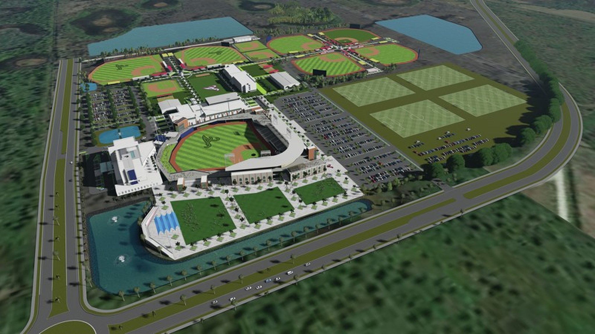 Braves make case for new Sarasota spring training facility