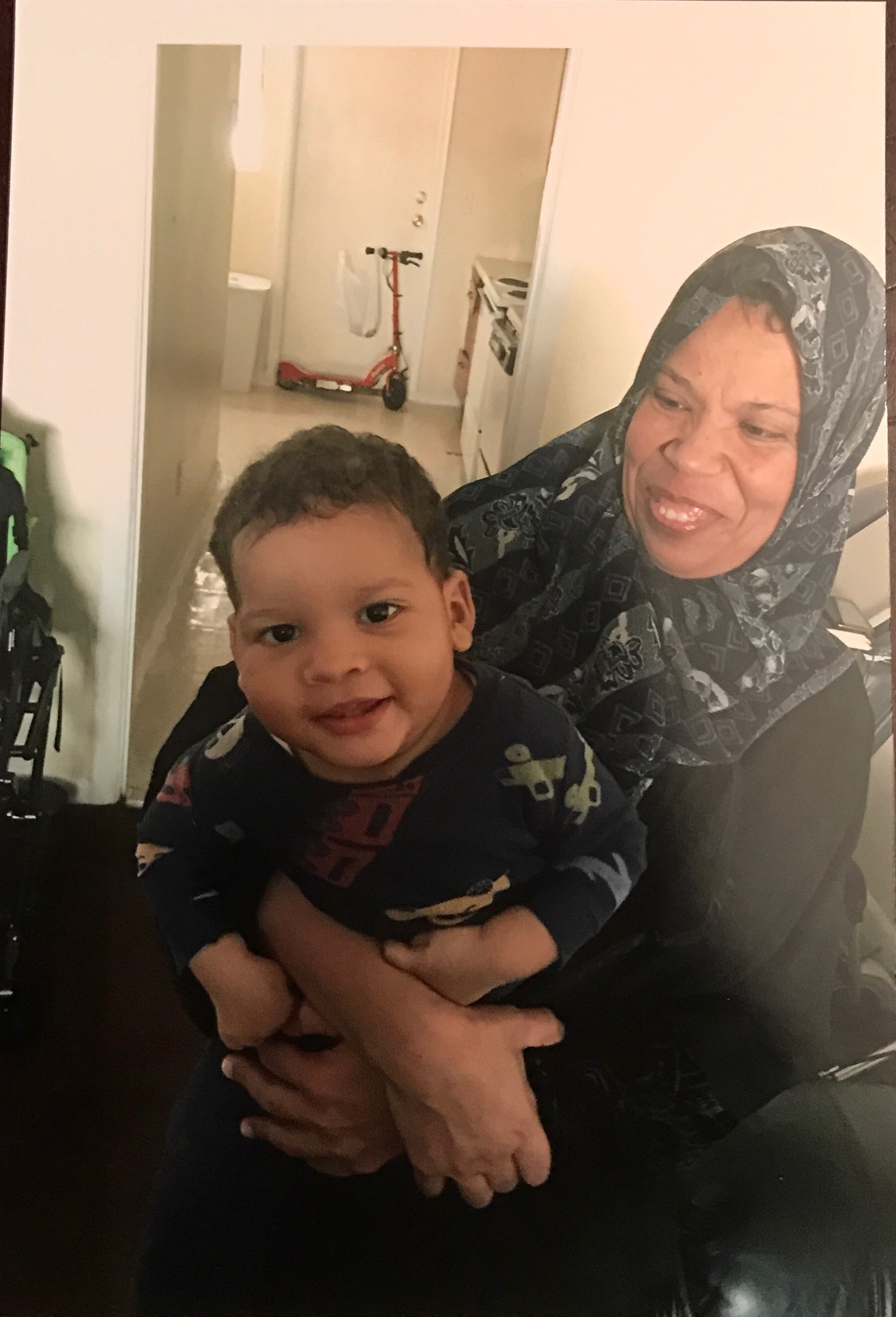 Abdul-Ghani Wahhaj (left) with his mother Hakima Ramzi (Photo: Hakima Ramzi)