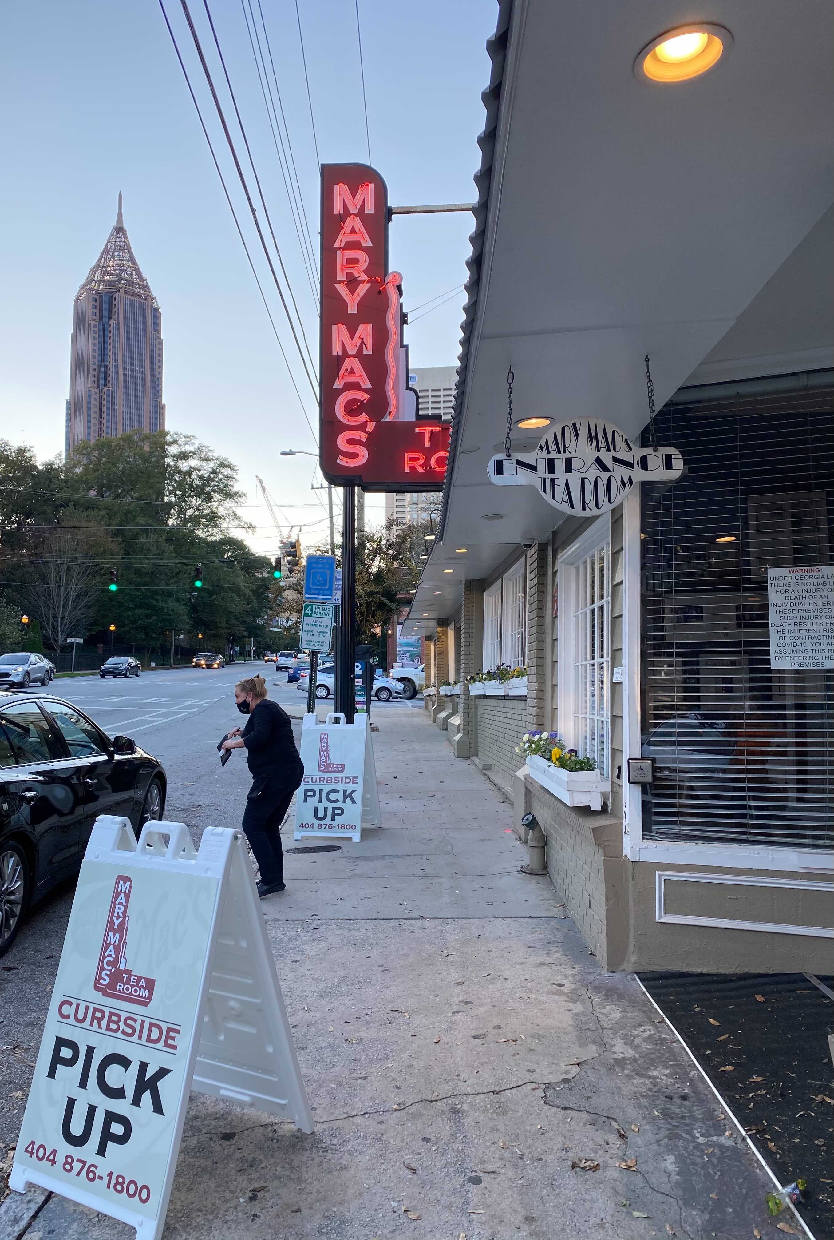 Mary Mac's Tea Room re-opened Nov. 2 for takeout after having been closed seven months due to the pandemic. The iconic Midtown restaurant will open for dine-in service Nov. 9.
Ligaya Figueras / ligaya.figueras@ajc.com