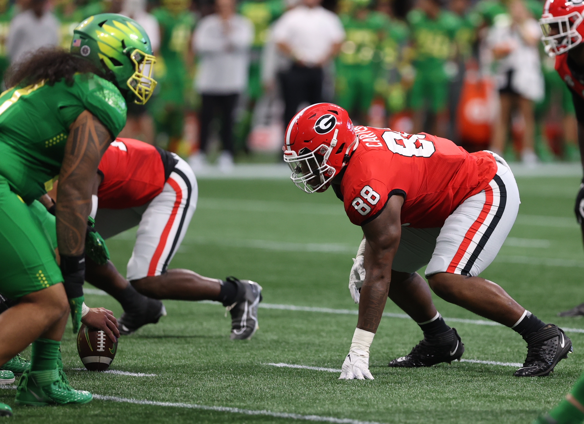 Jalen Carter returns to NFL combine after posting bond