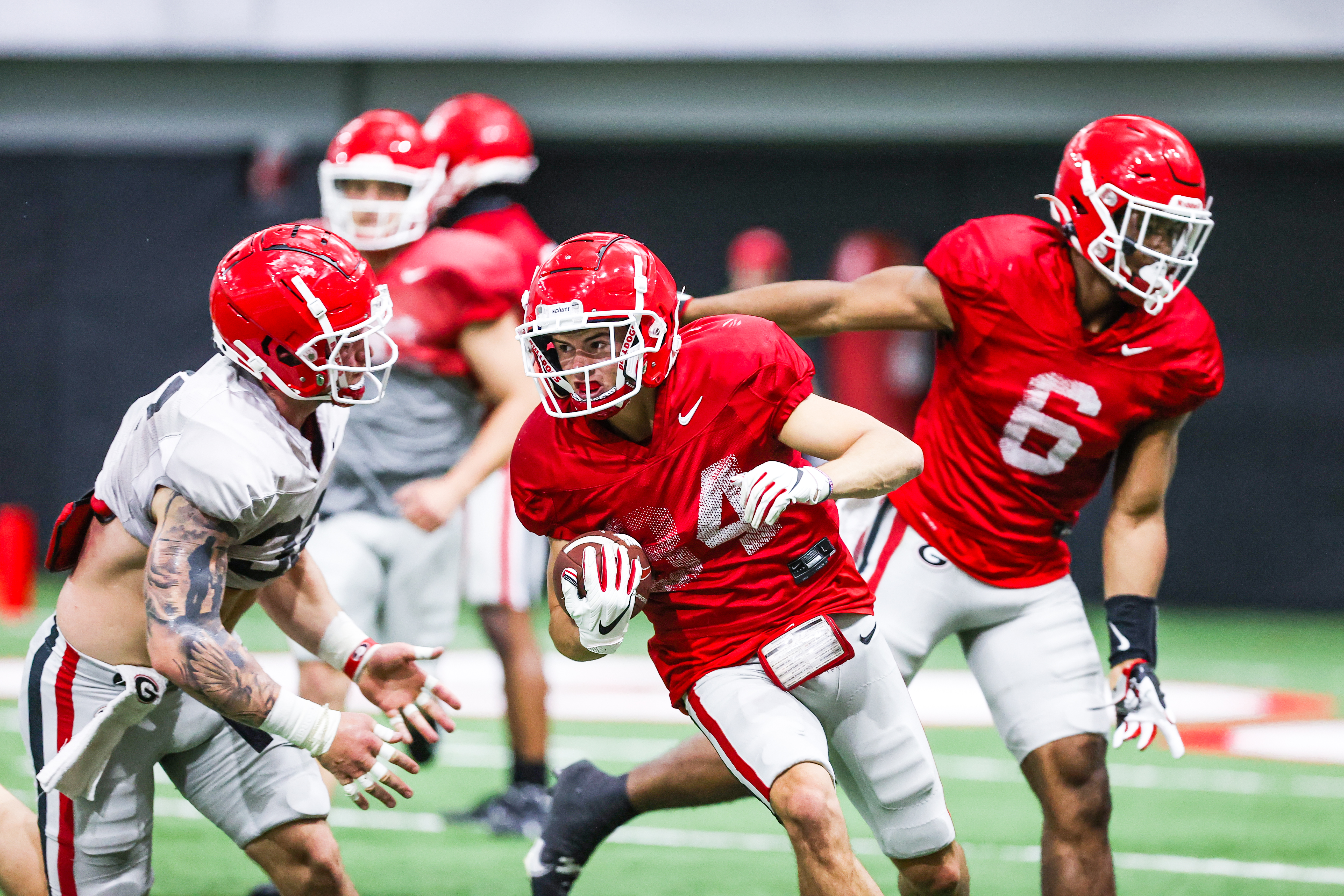 Ladd McConkey Returns to Practice Kirby Smart Updates WR's status, Bulldogs