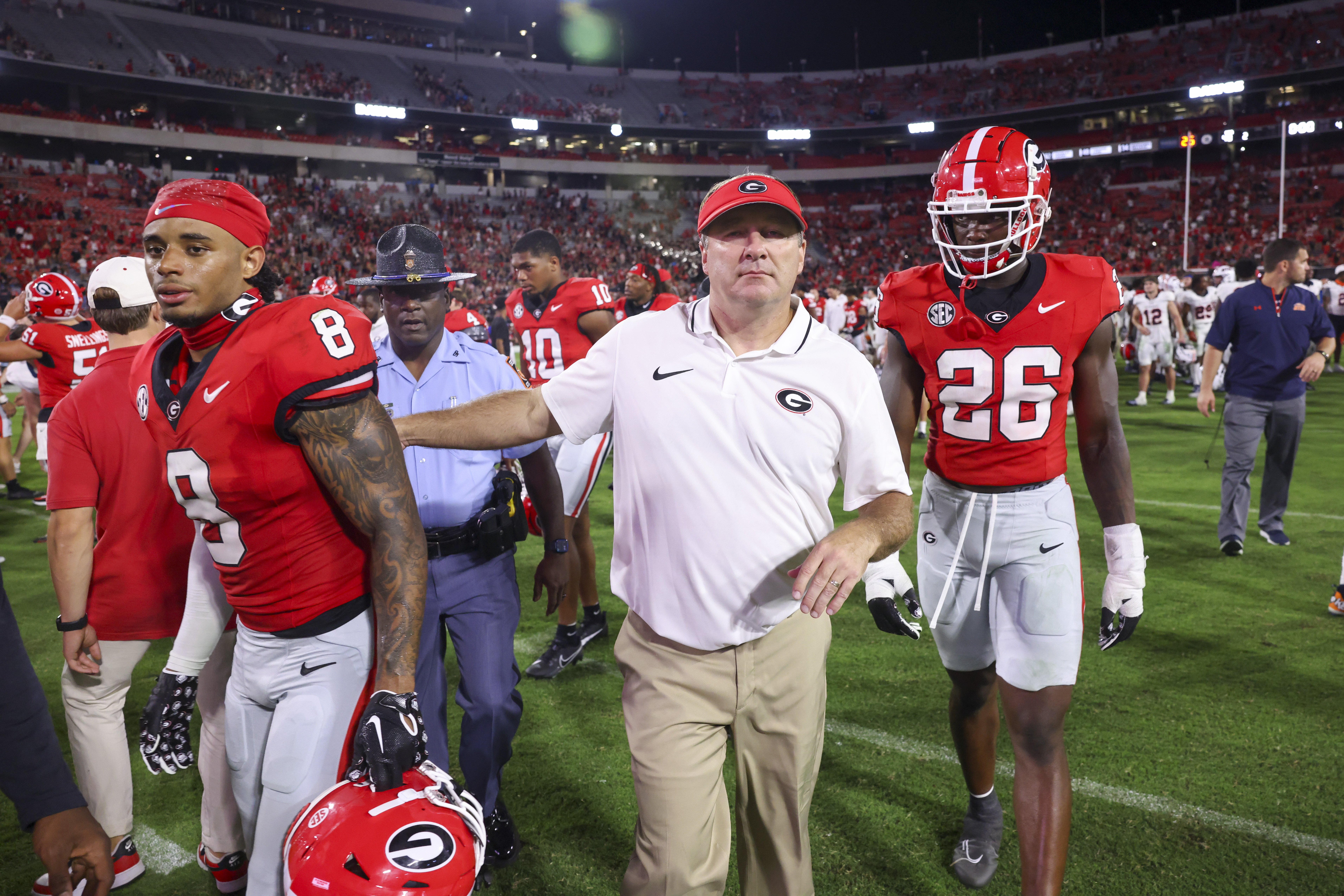 Georgia Bulldogs football injury report vs. Ball State