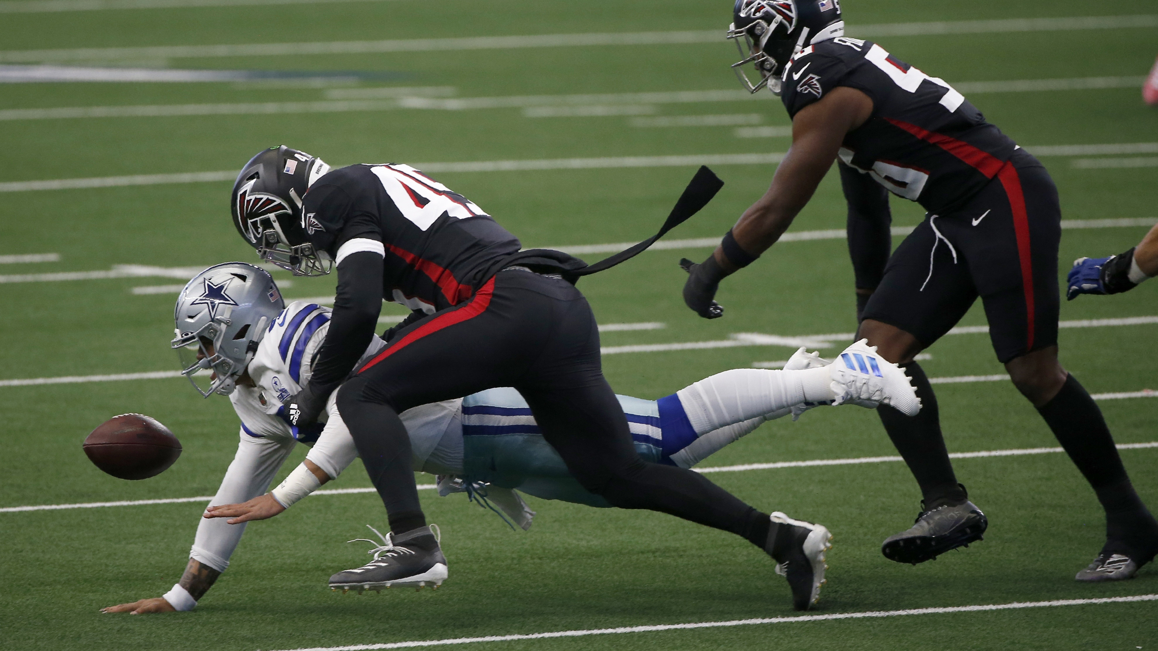 We didn't do hardly anything well': Statistics tell the story of the Falcons  loss to the Dallas Cowboys