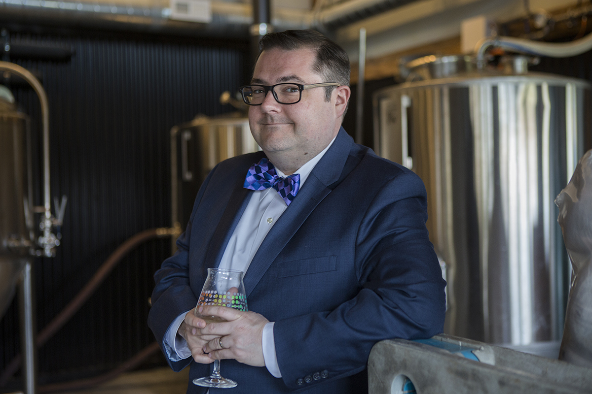 John Holl is the author of "The Craft Brewery Cookbook" (Princeton Architectural Press, $29.95). (Courtesy of Jeff Quinn)